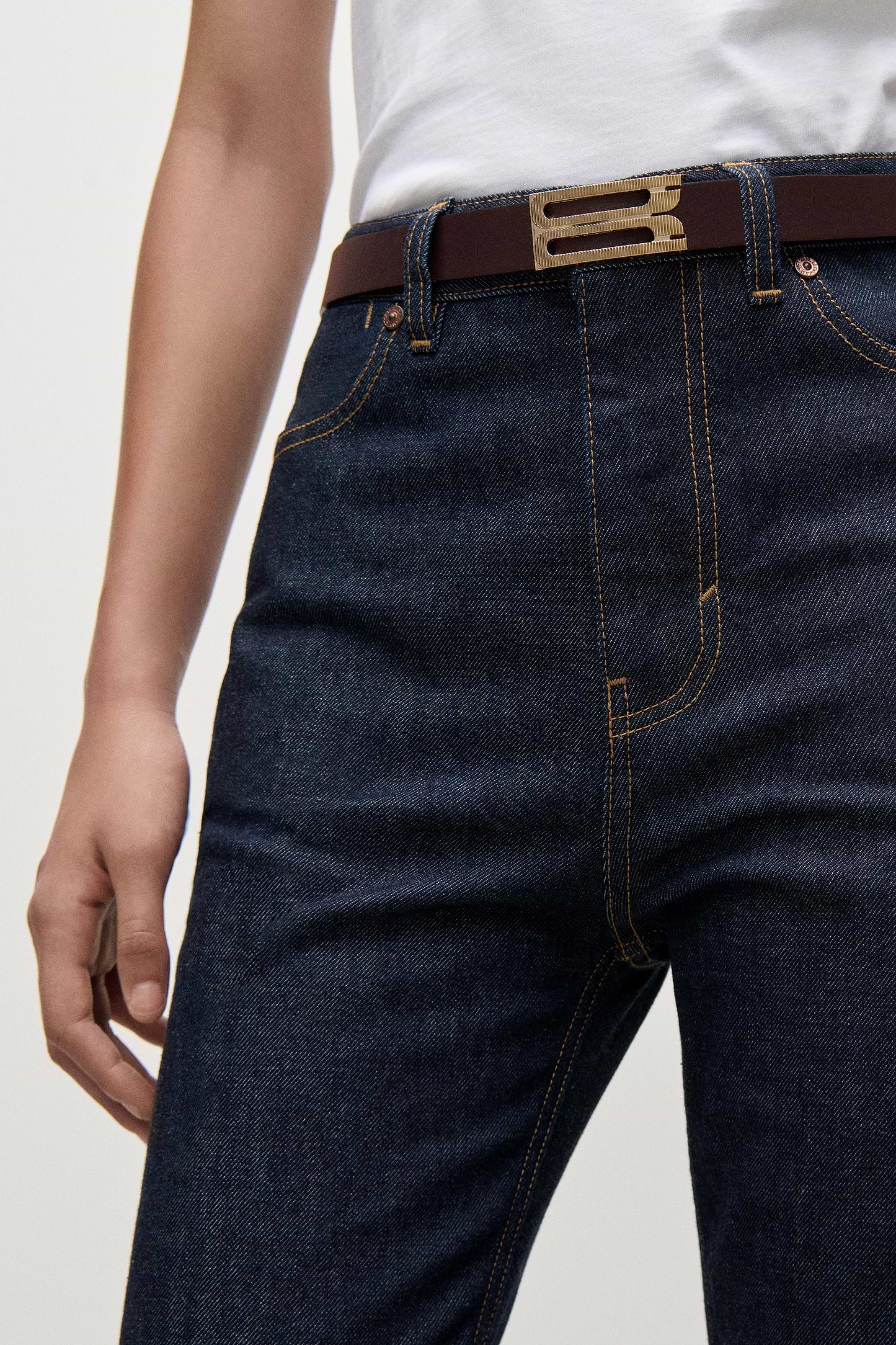 Berenice Cropped Jean In Indigo Rinse