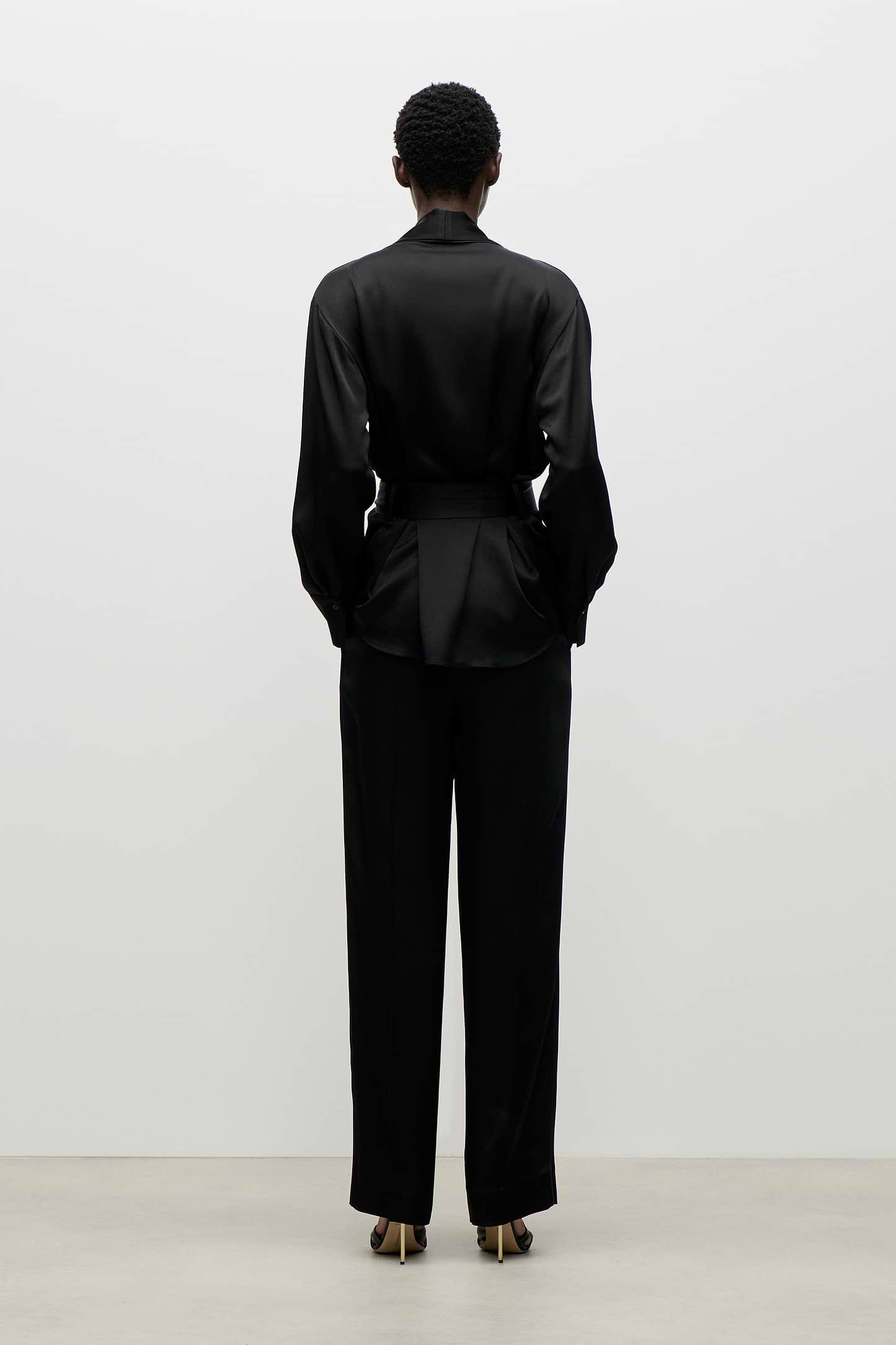 Cecilia Trouser In Black