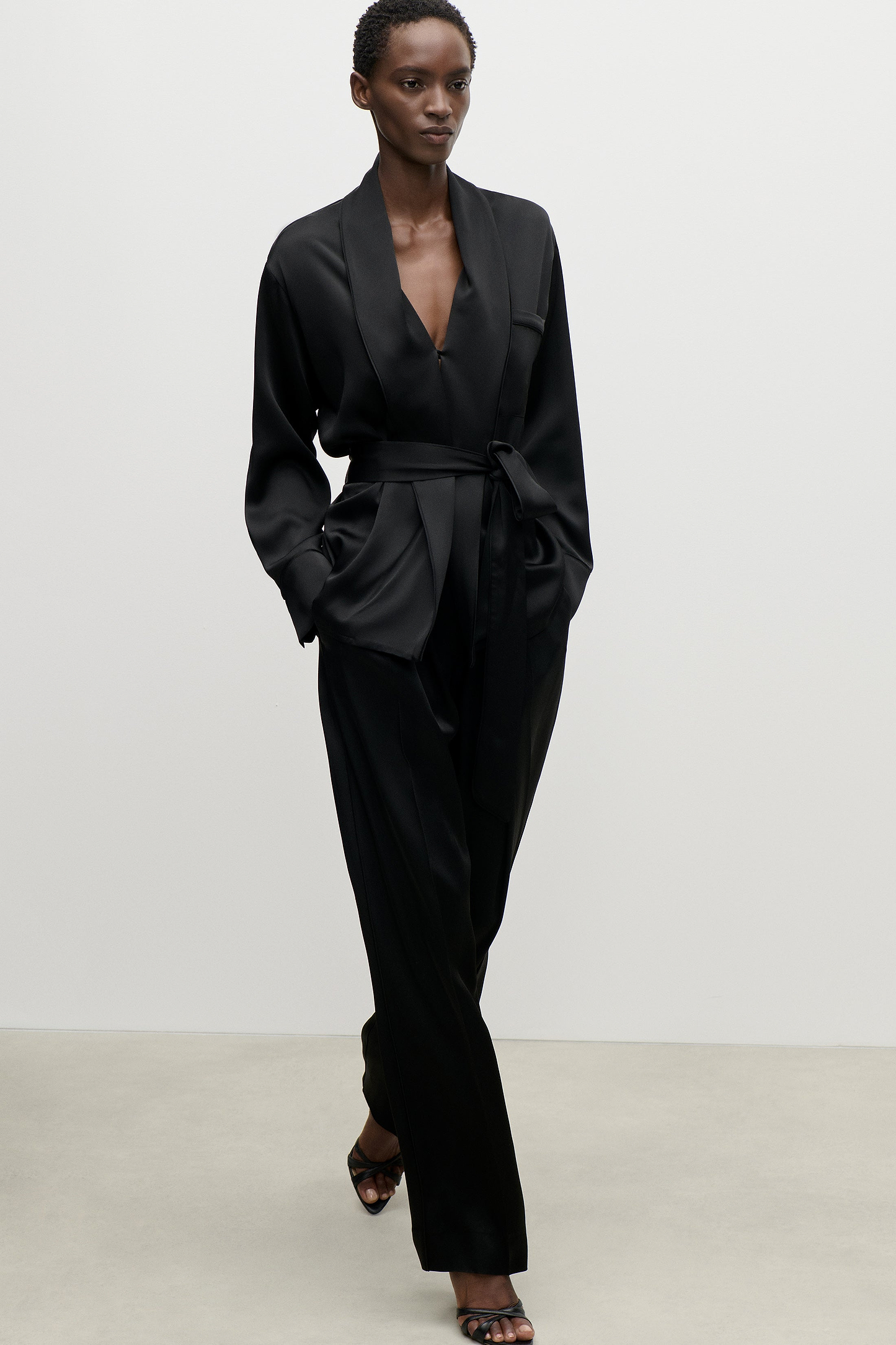 Cecilia Trouser In Black