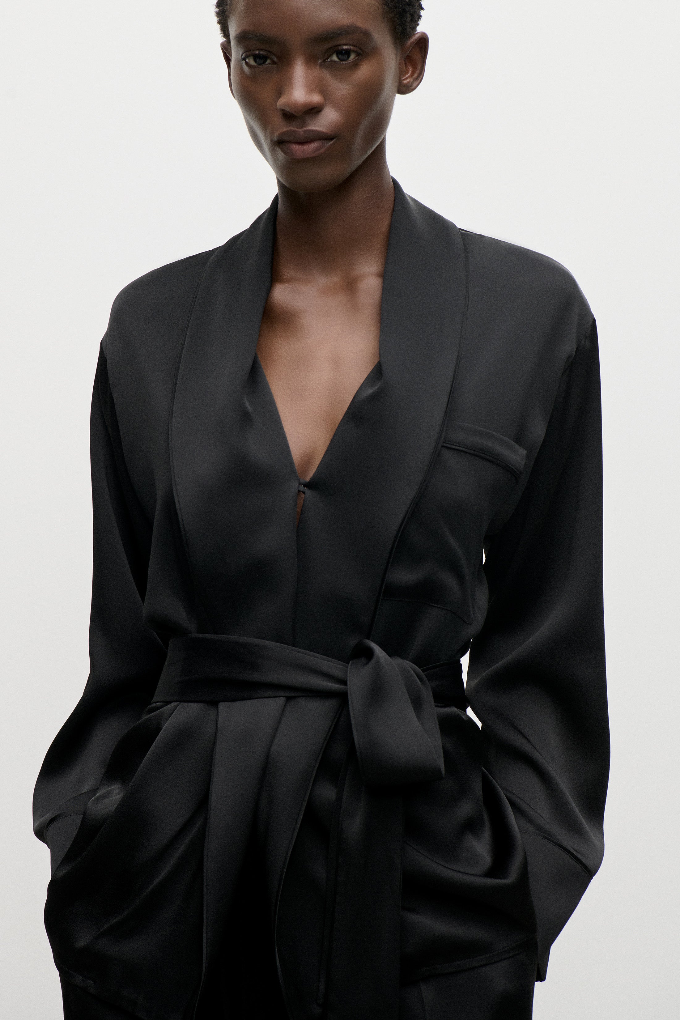 Alba Blouse In Black