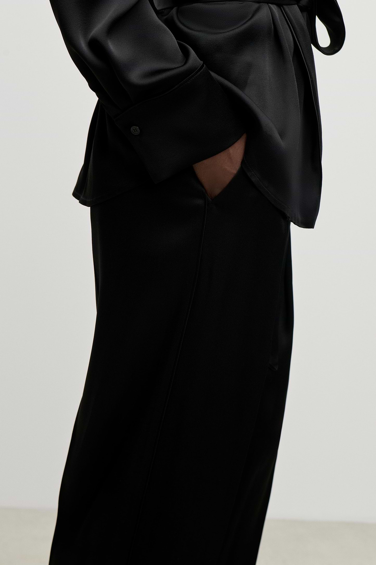 Cecilia Trouser In Black