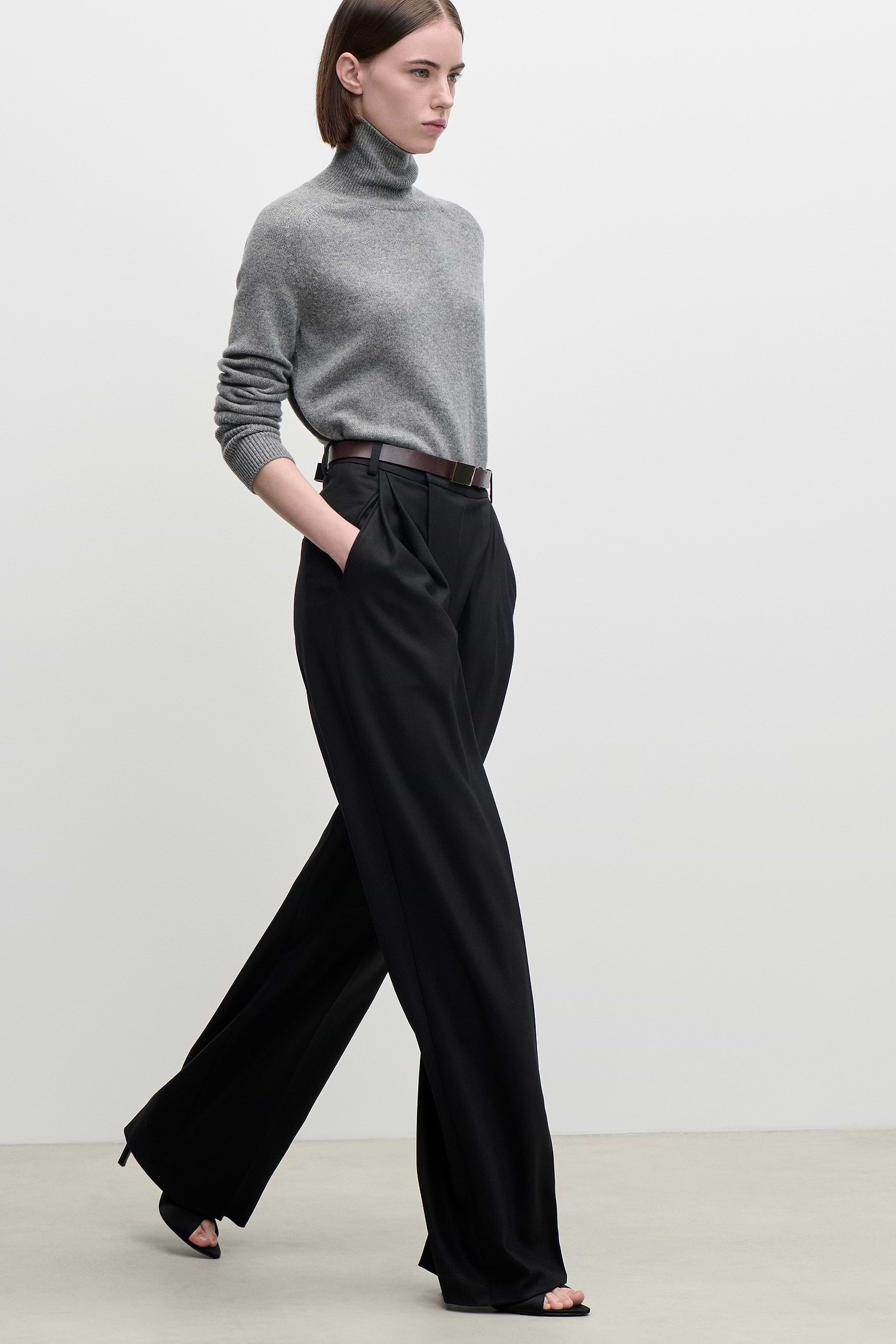 Marie Jumper In Grey Marl