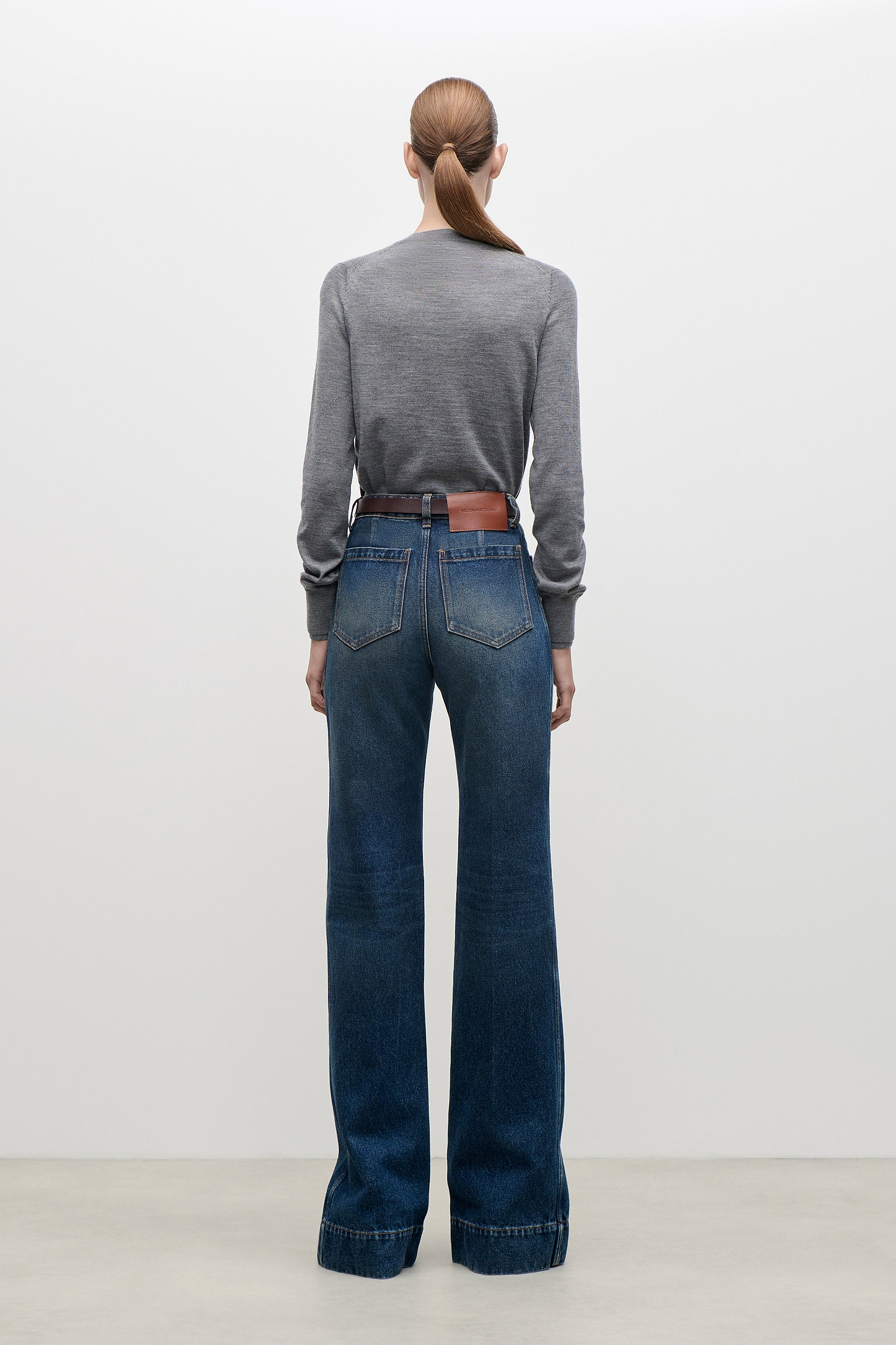 Austen Jumper In Grey Marl