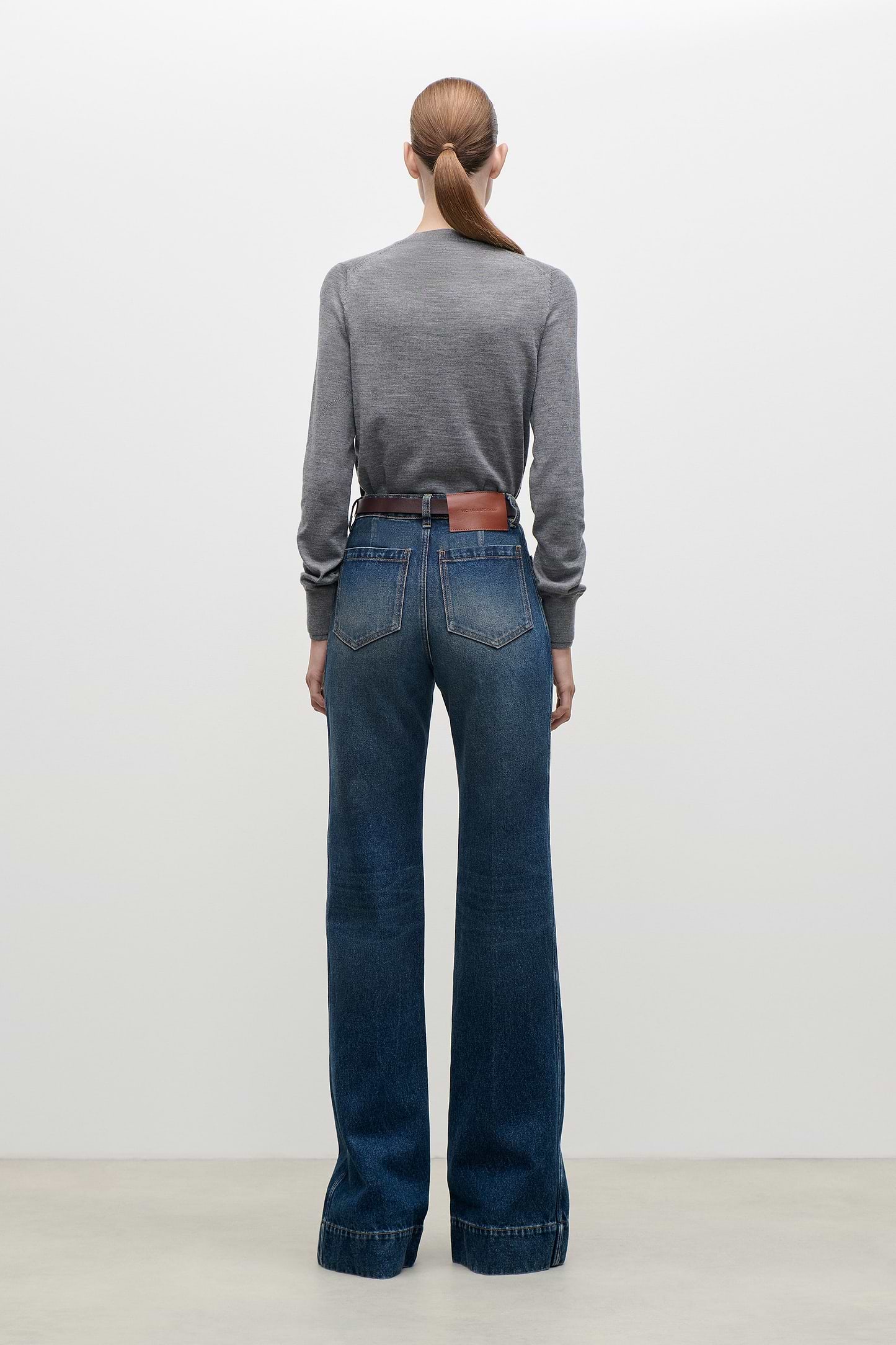 Austen Jumper In Grey Marl
