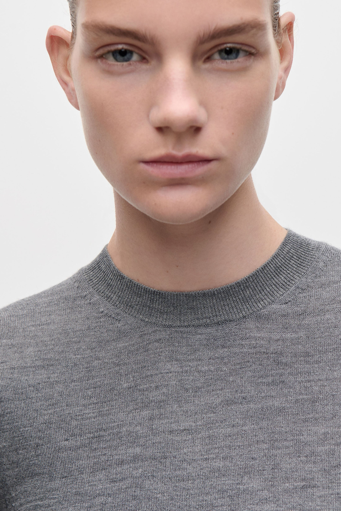 Austen Jumper In Grey Marl