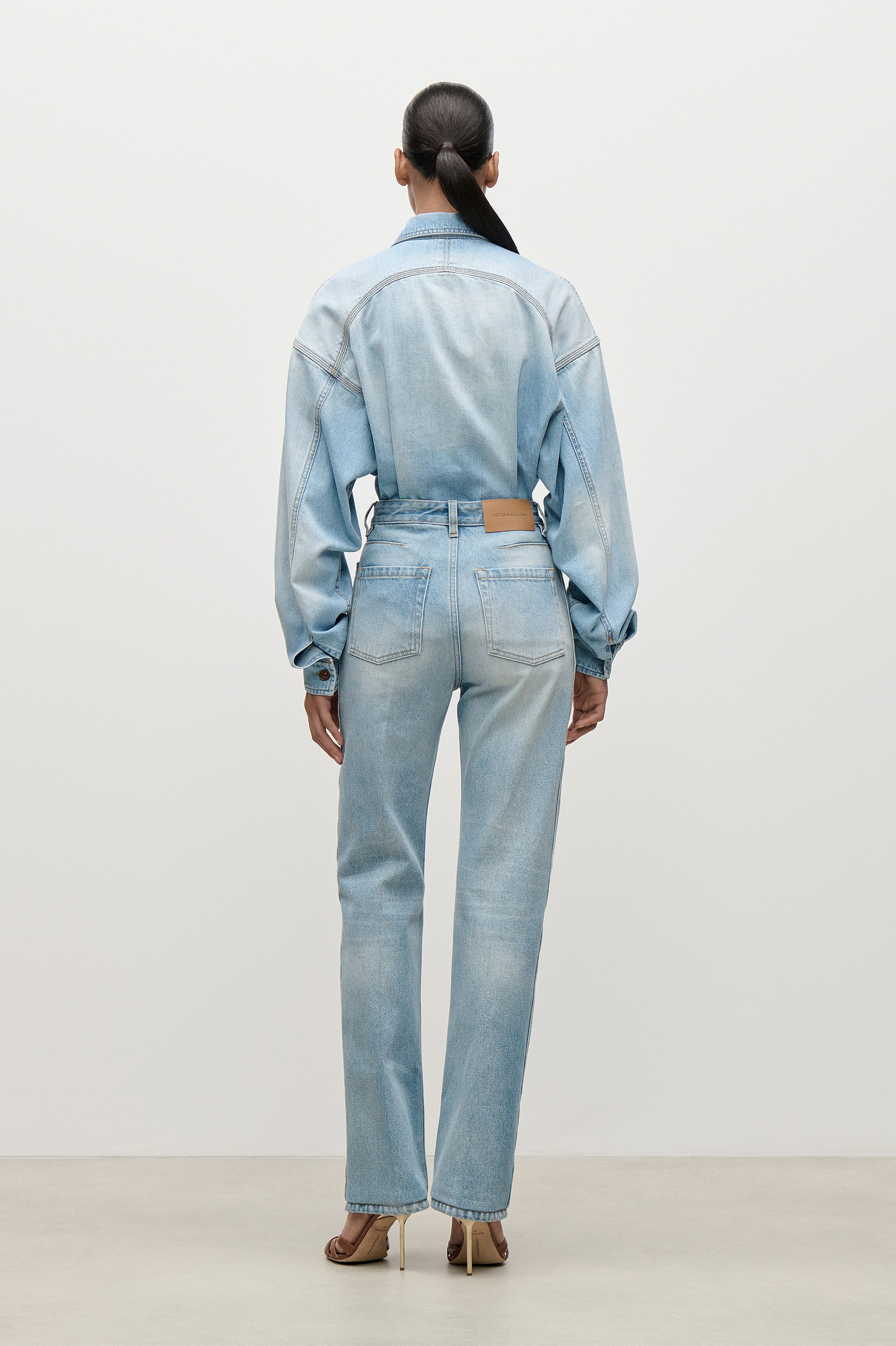 Denim Shirt In Light Blue