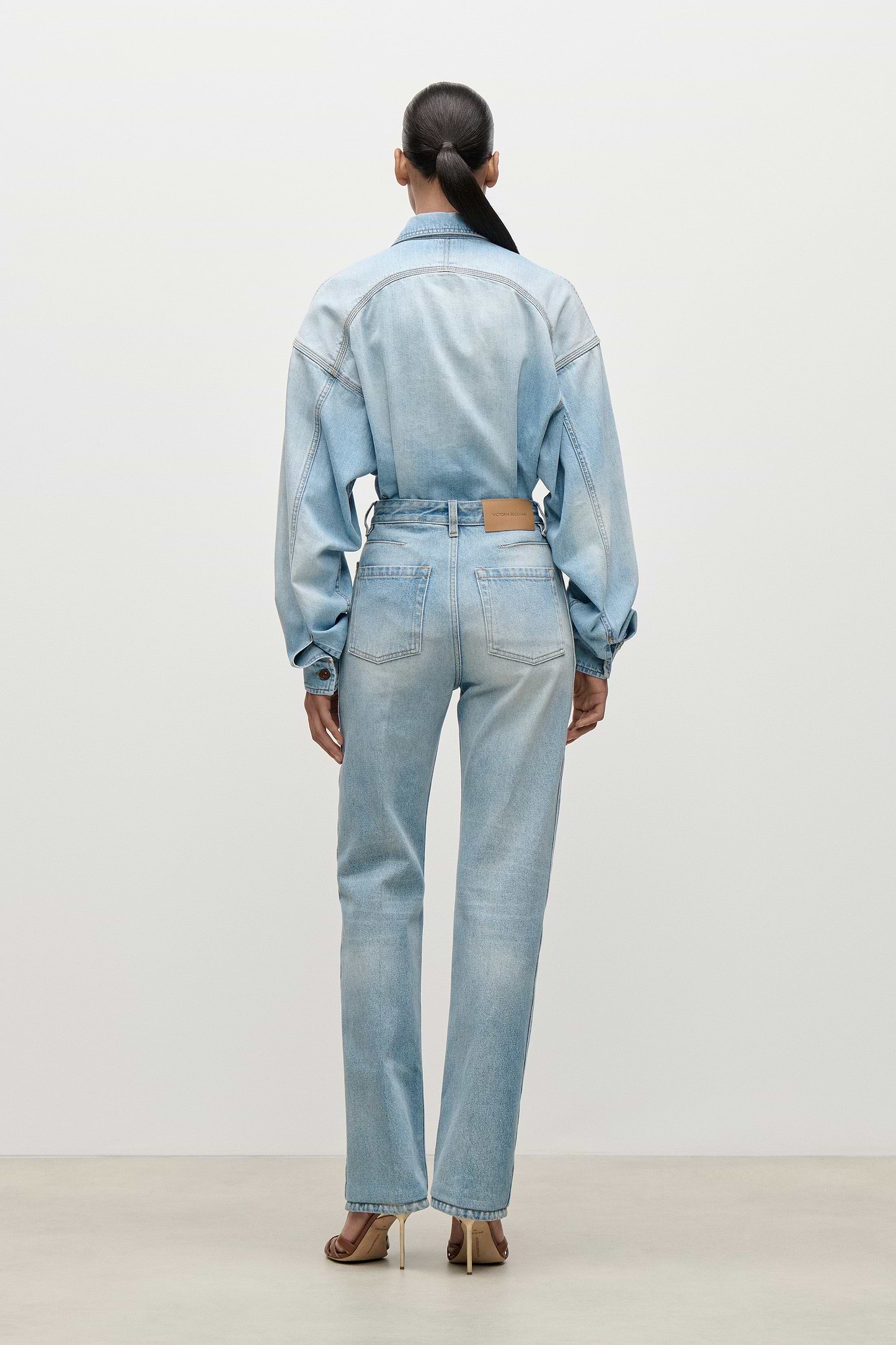 Denim Shirt In Light Blue