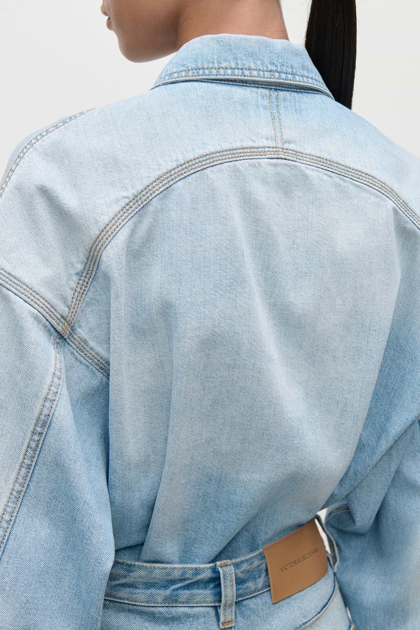 Denim Shirt In Light Blue