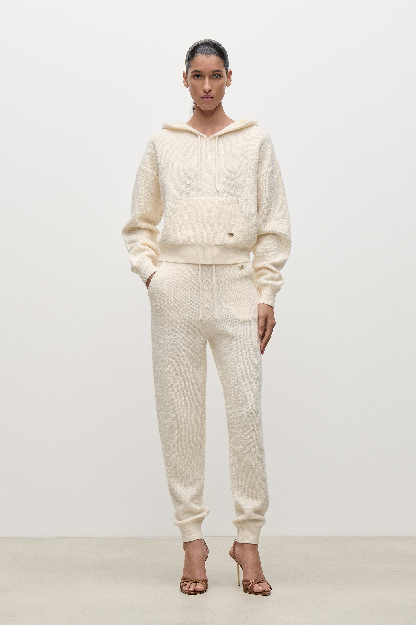 Lana Hoodie In Ivory