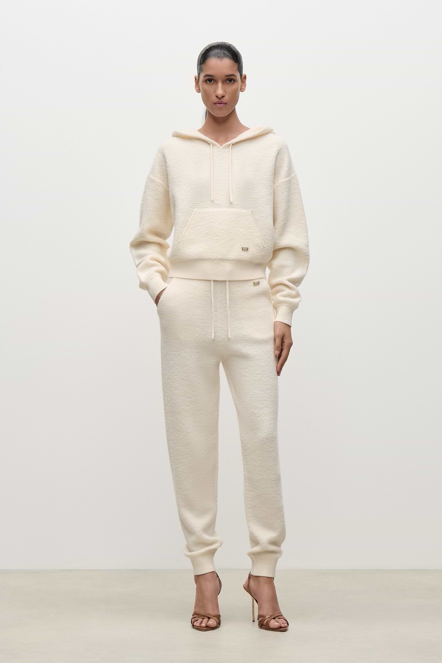 Lana Hoodie In Ivory