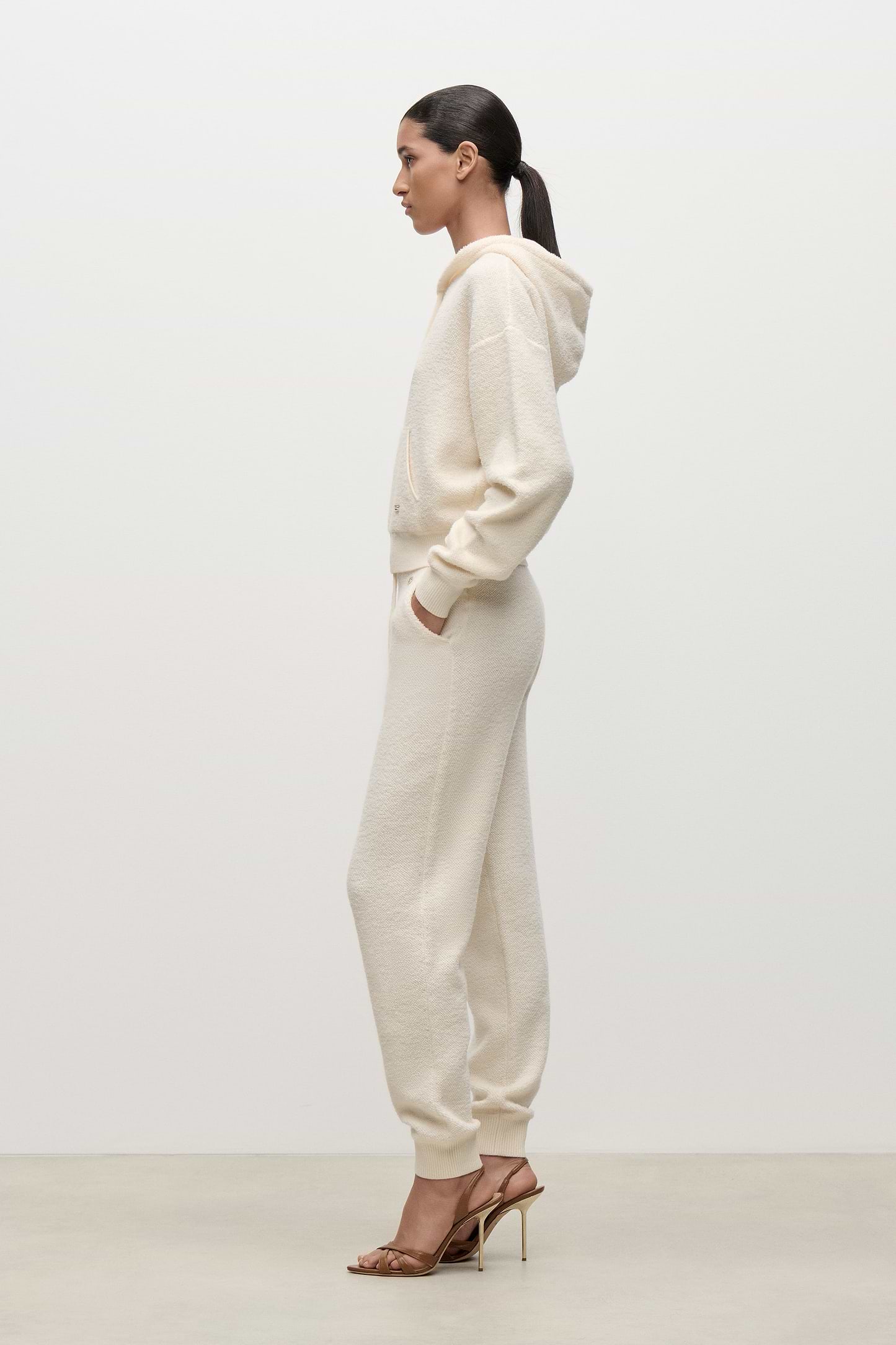 Lana Hoodie In Ivory