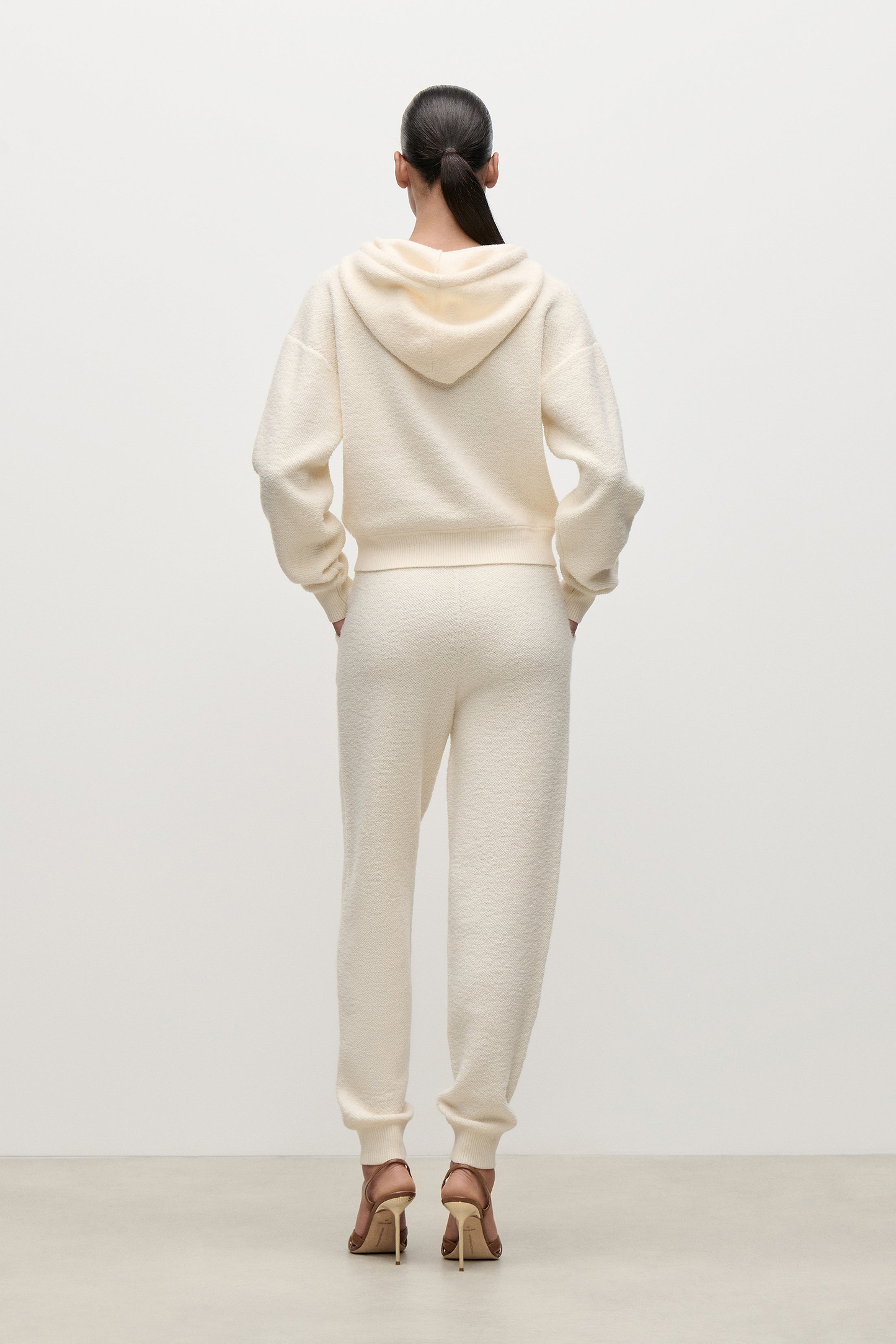 Lana Hoodie In Ivory