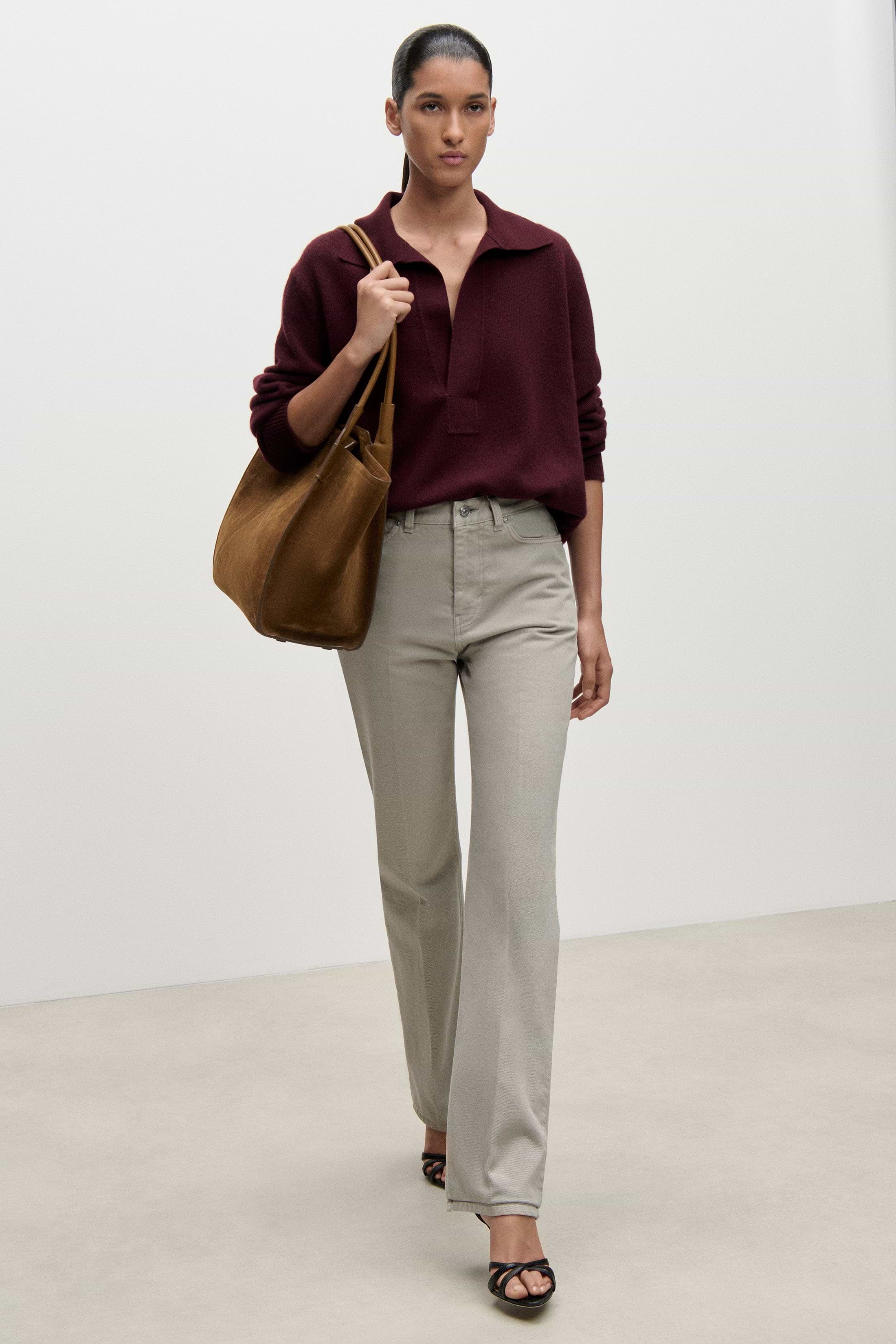 Genevieve Jumper In Burgundy