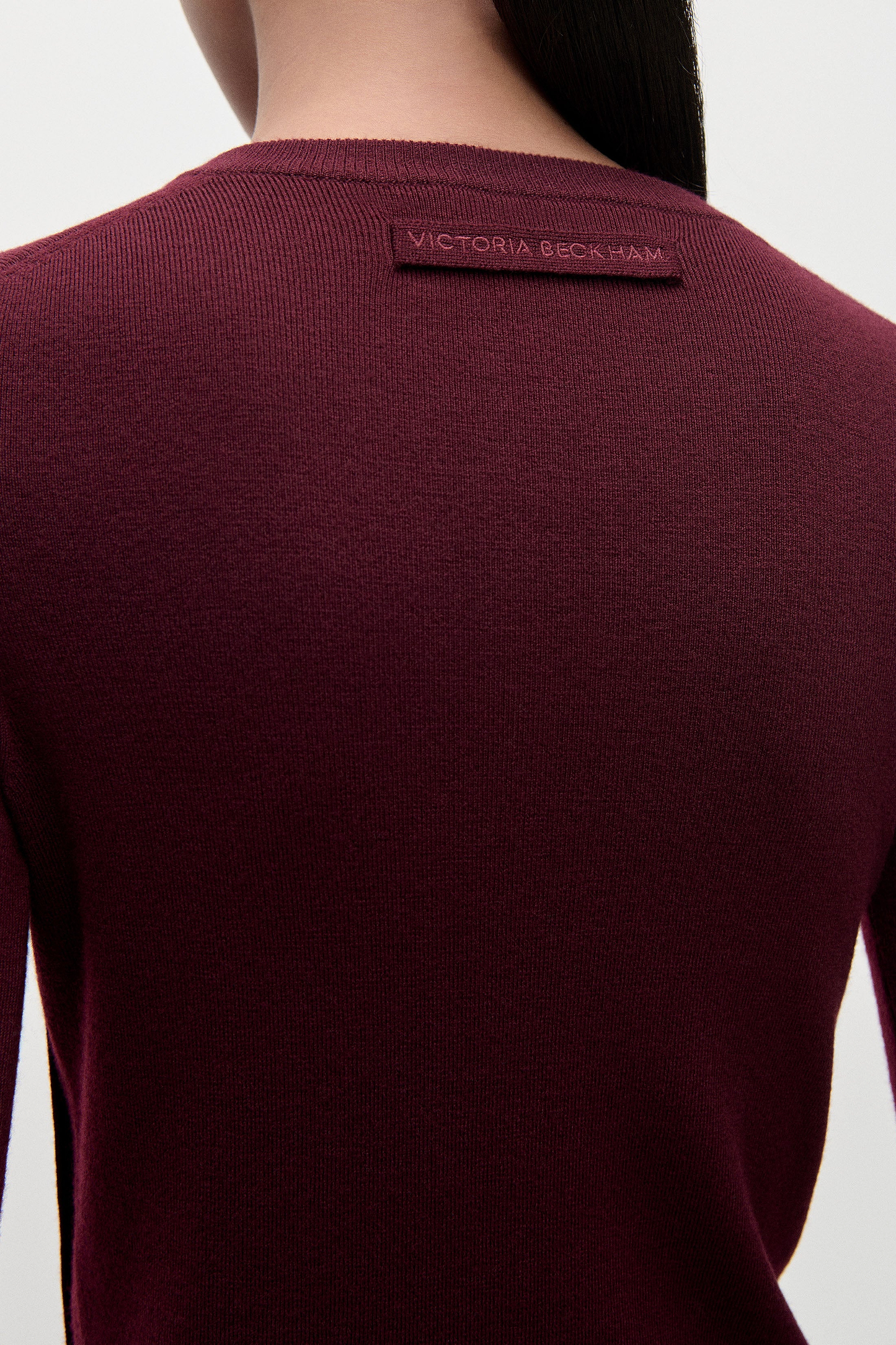 Cardigan In Burgundy