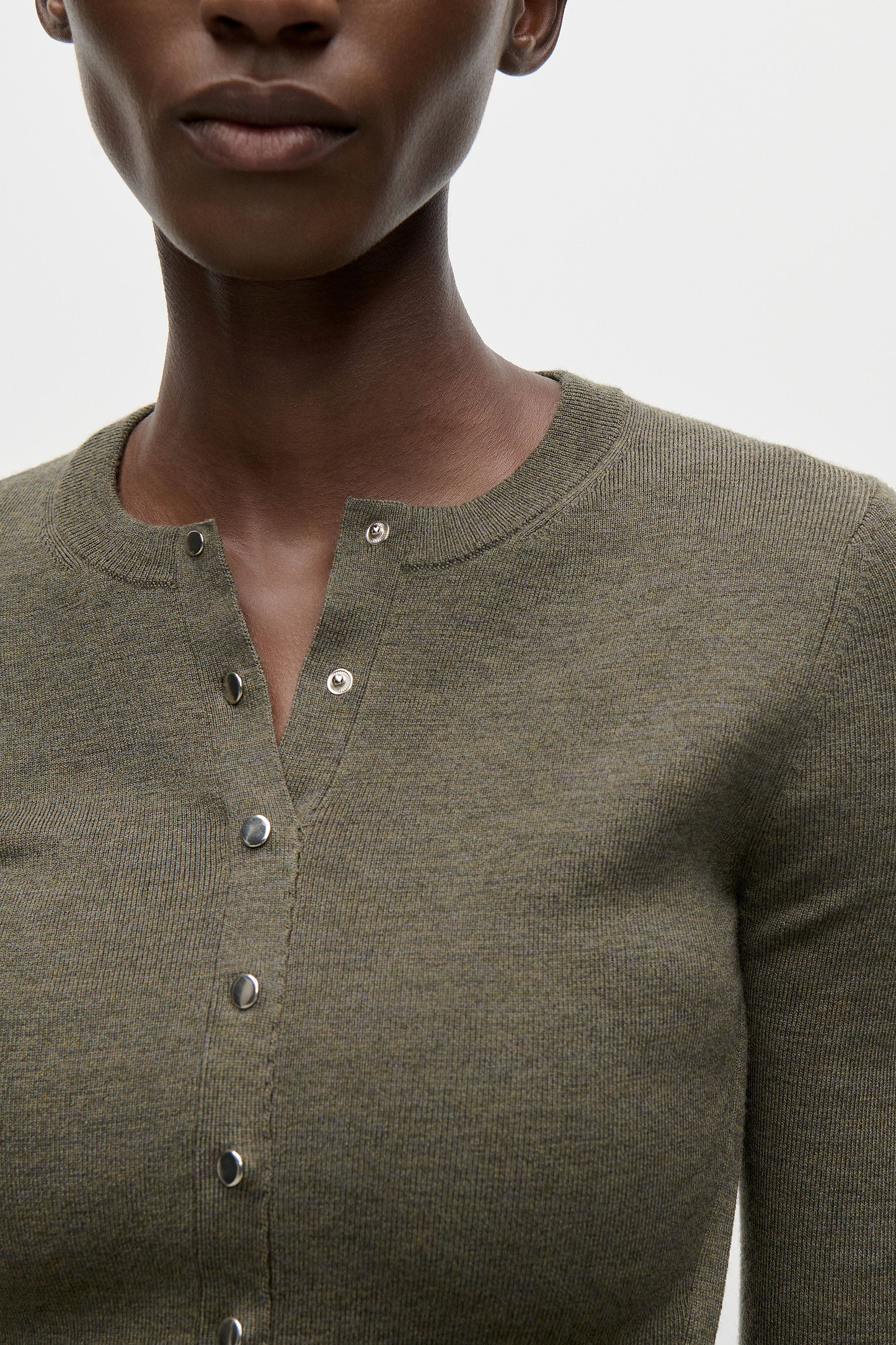 Cardigan In Green