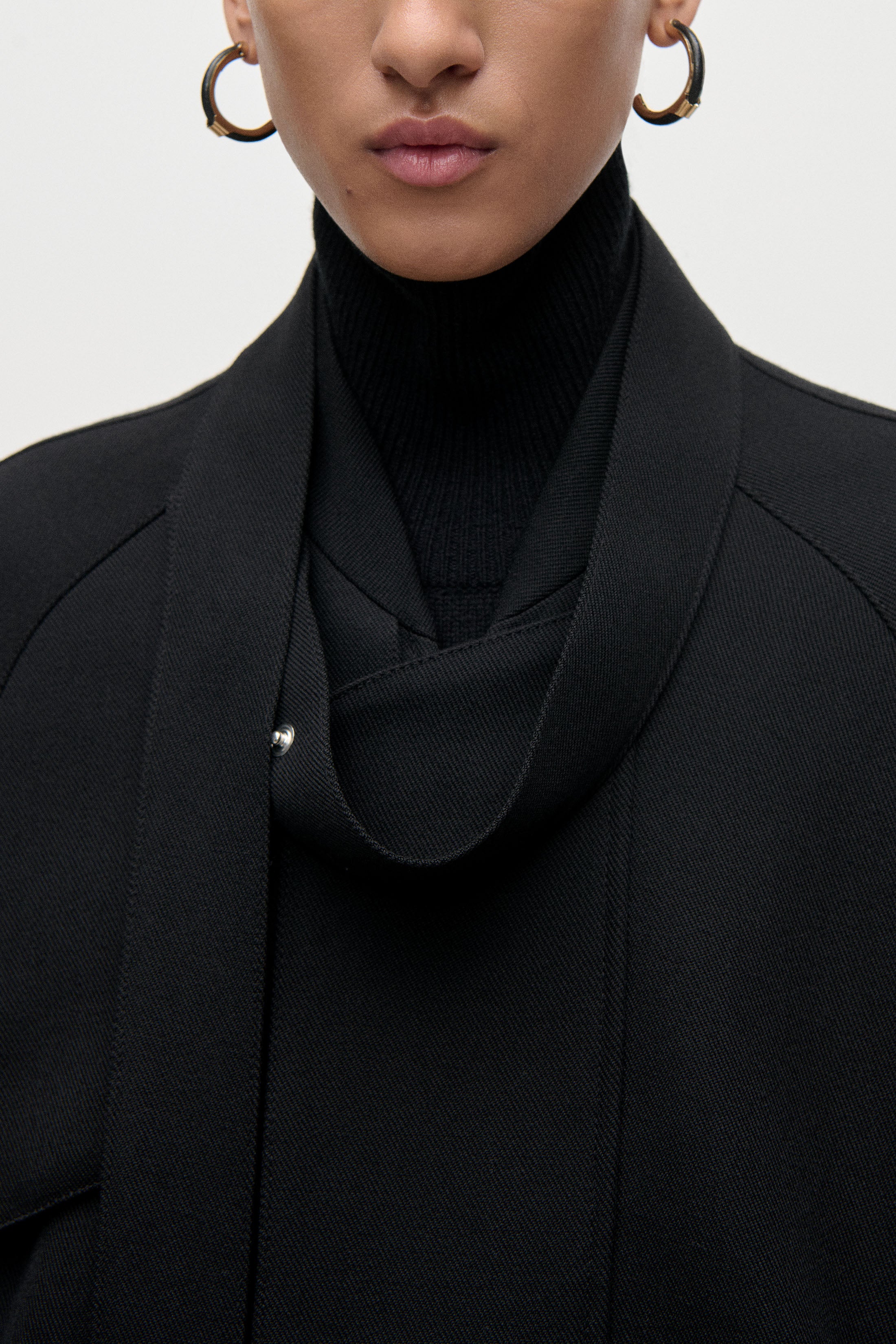 Ayla Bomber Jacket In Black
