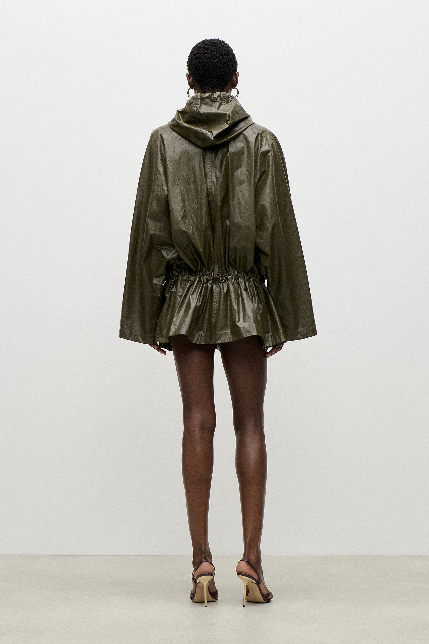 Hooded Parka In Green