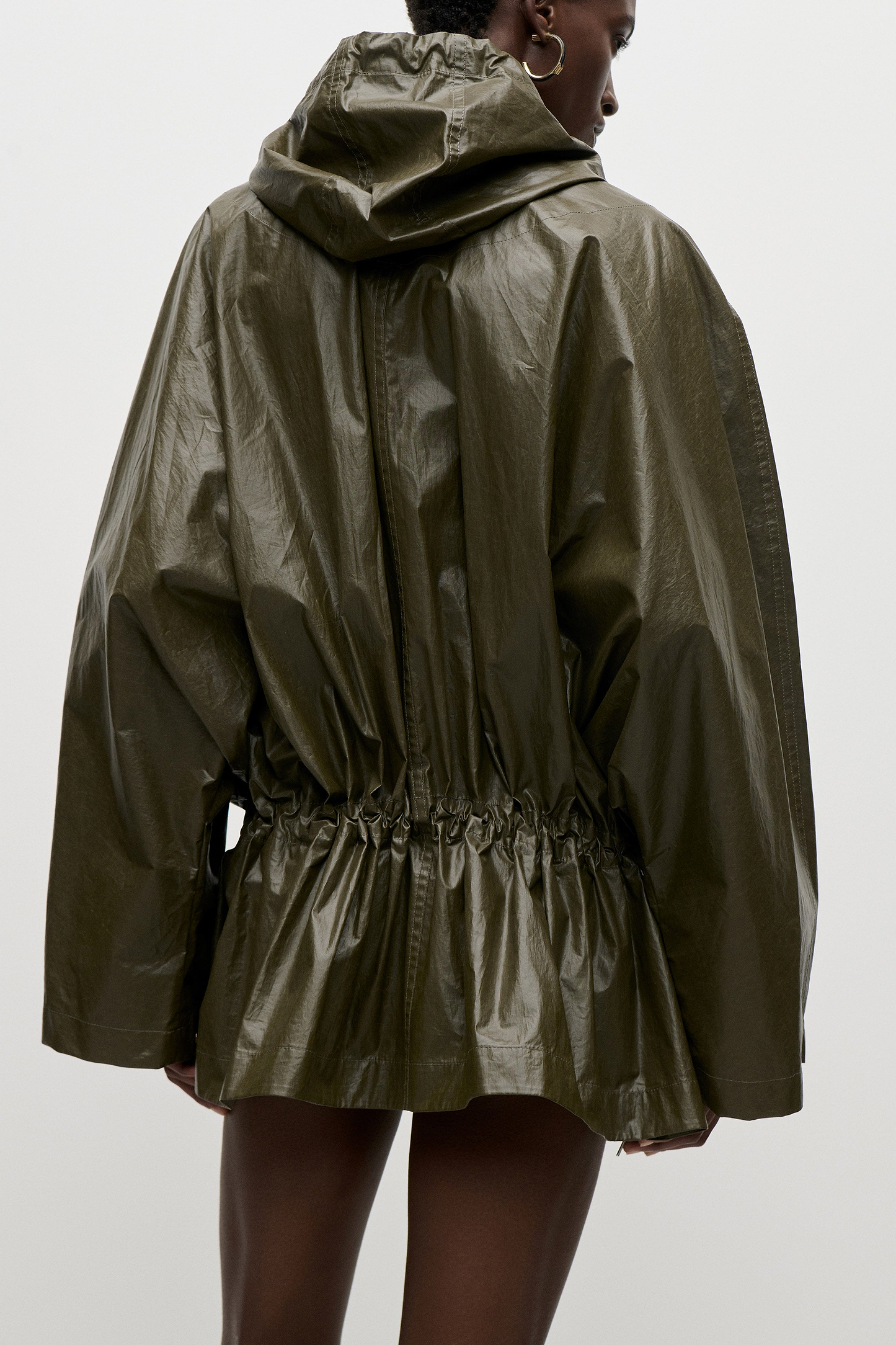 Hooded Parka In Green