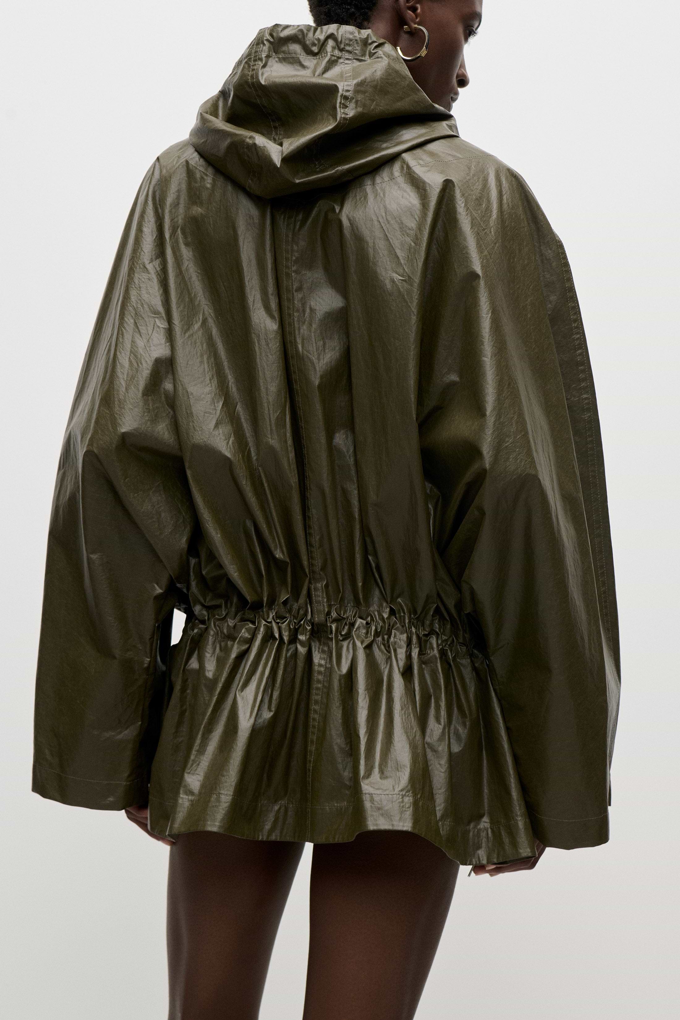 Hooded Parka In Green