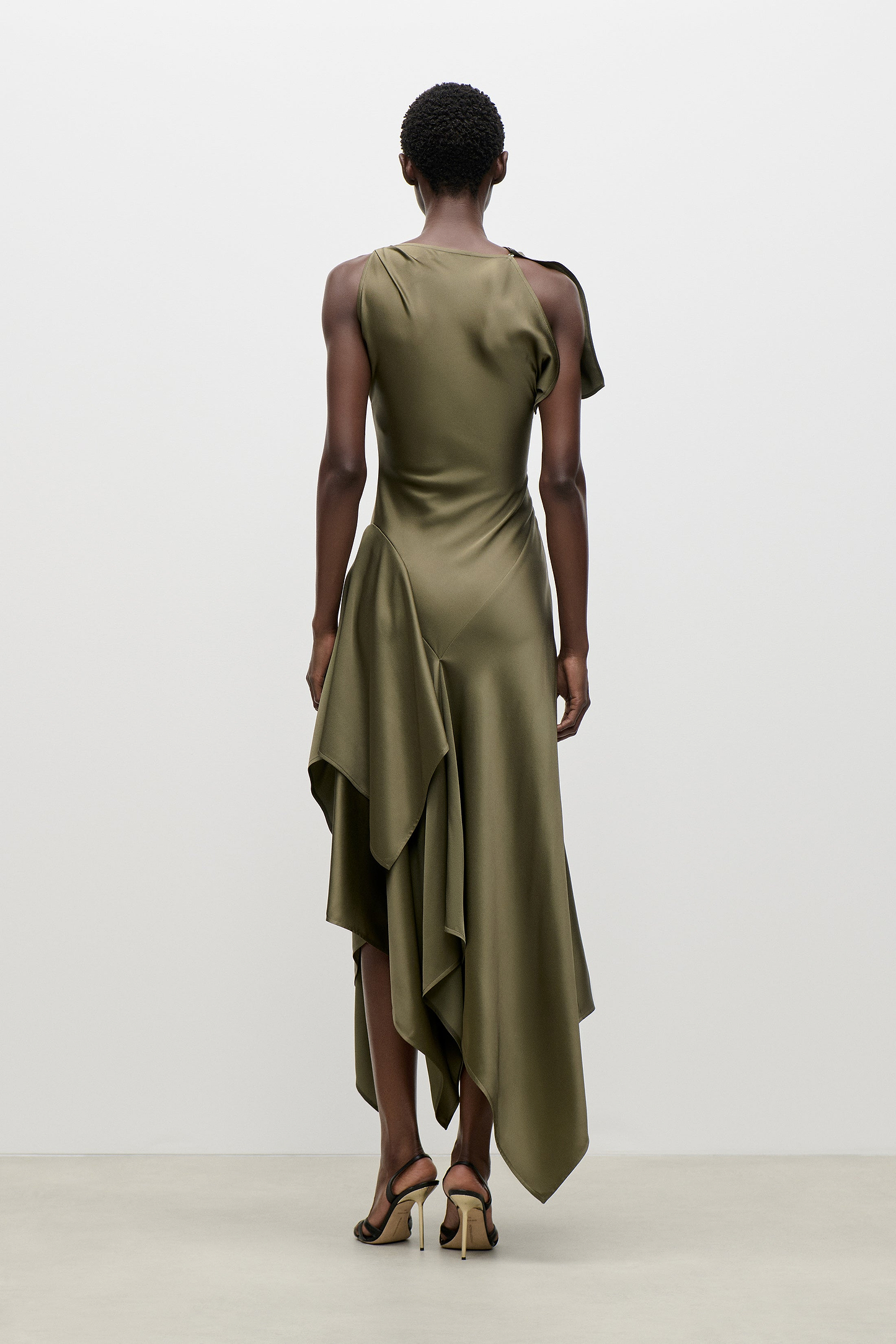 Daphne Midi Dress In Green