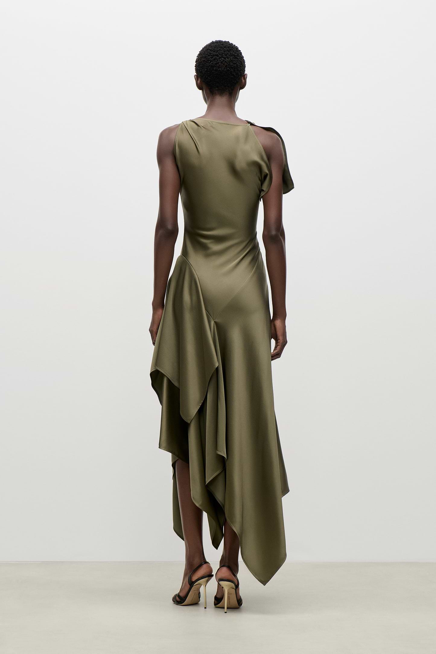 Daphne Midi Dress In Green