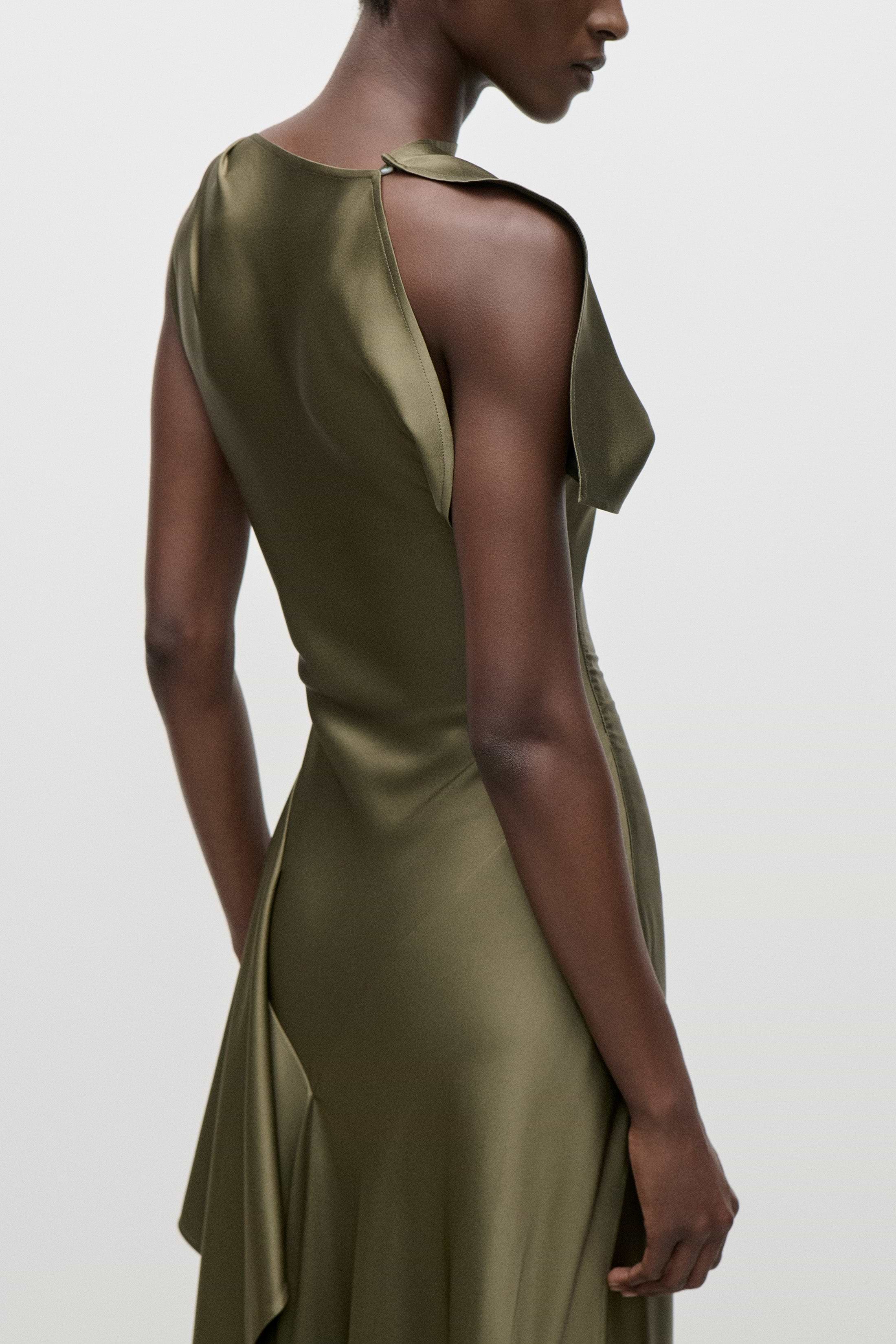 Daphne Midi Dress In Green