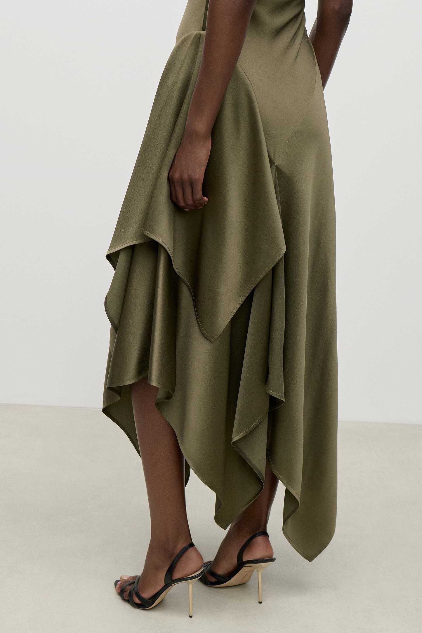 Daphne Midi Dress In Green
