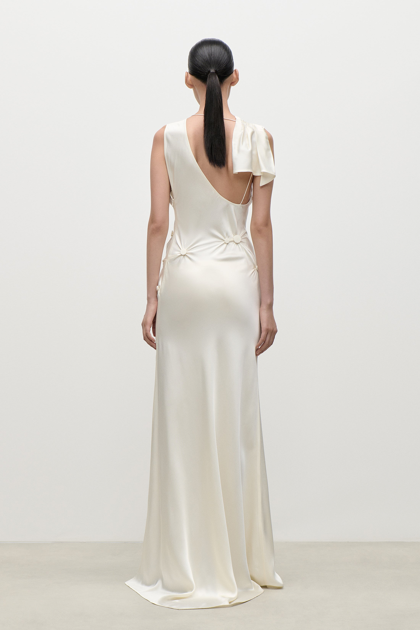 Ornamental Gown In Ivory