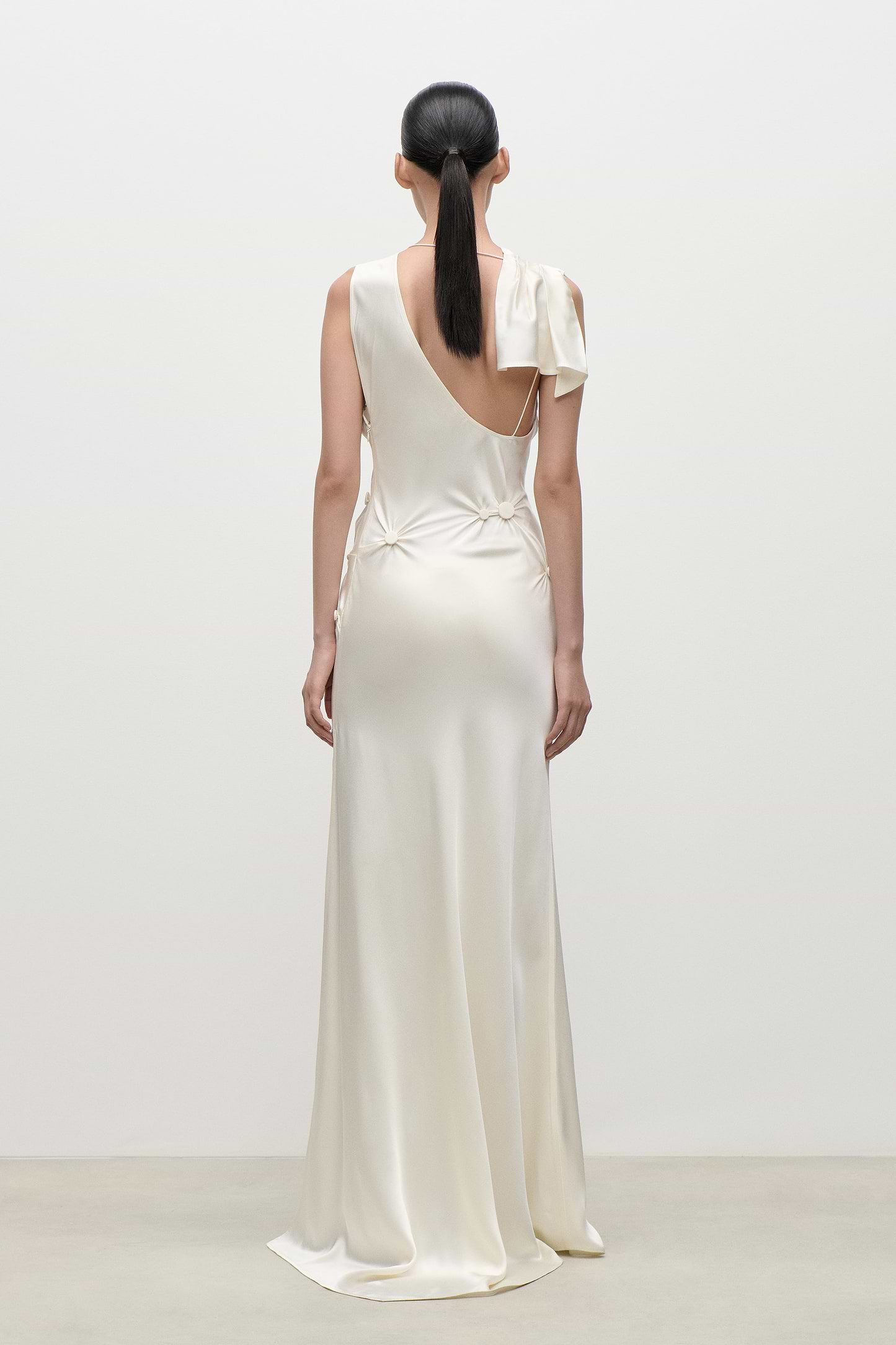 Ornamental Gown In Ivory