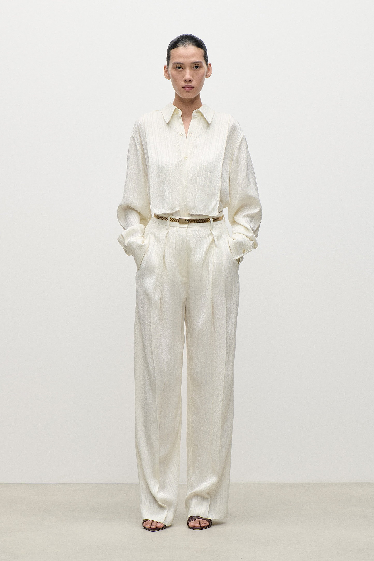 Cecilia Trouser In Ivory