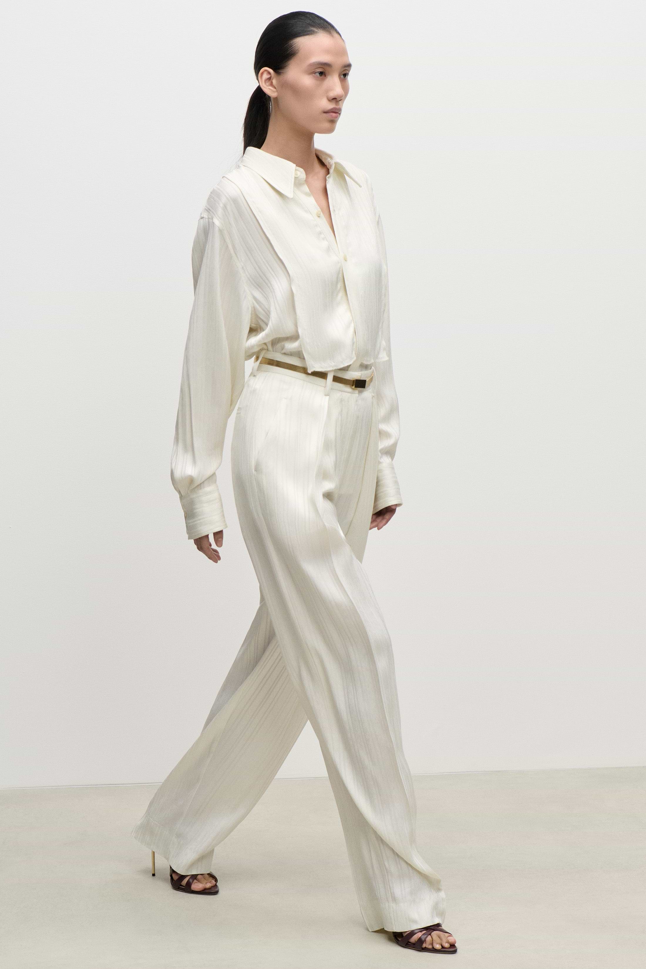 Cecilia Trouser In Ivory