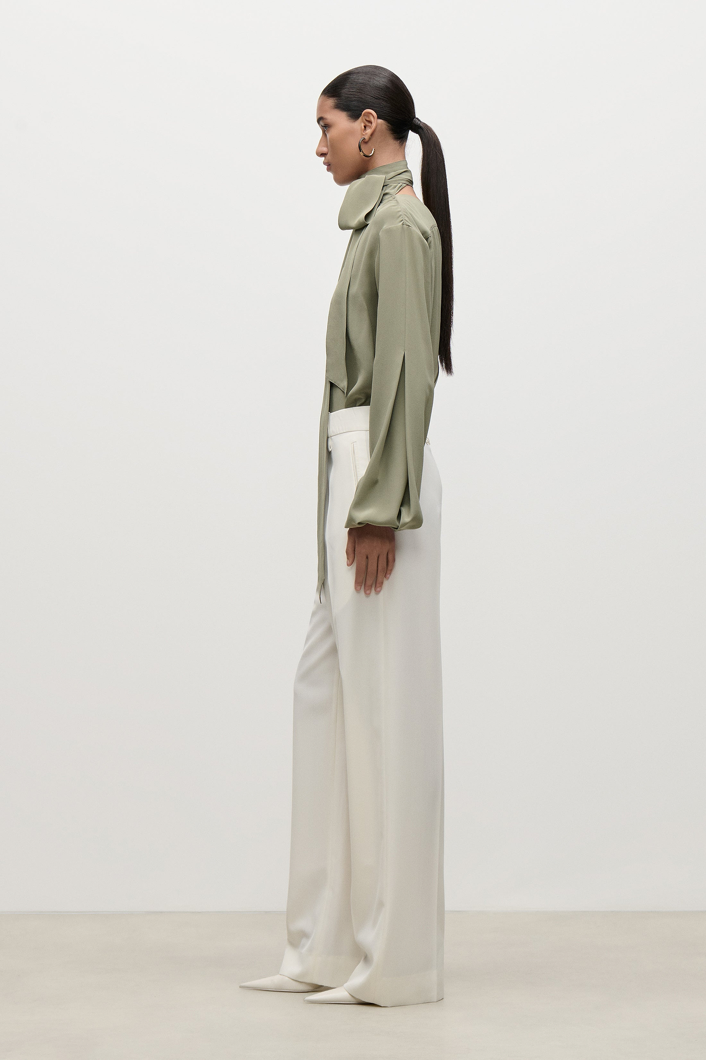 Melissa Trouser In Ivory
