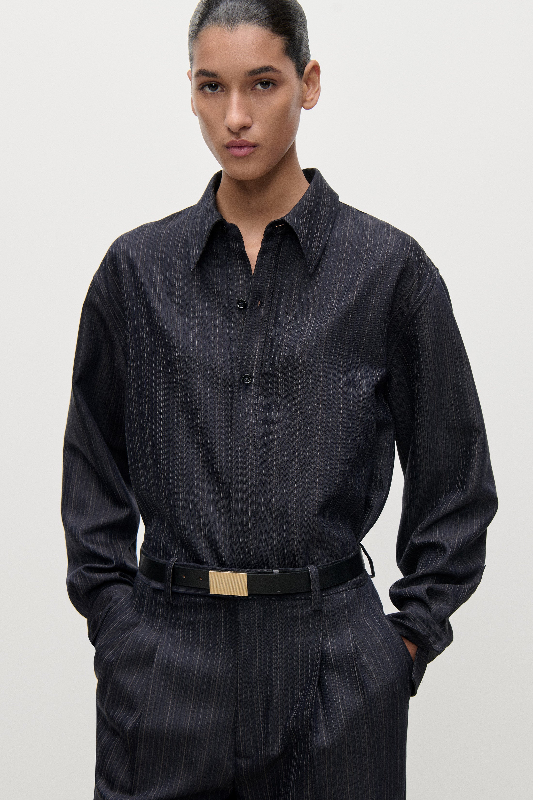 Classic Shirt In Navy