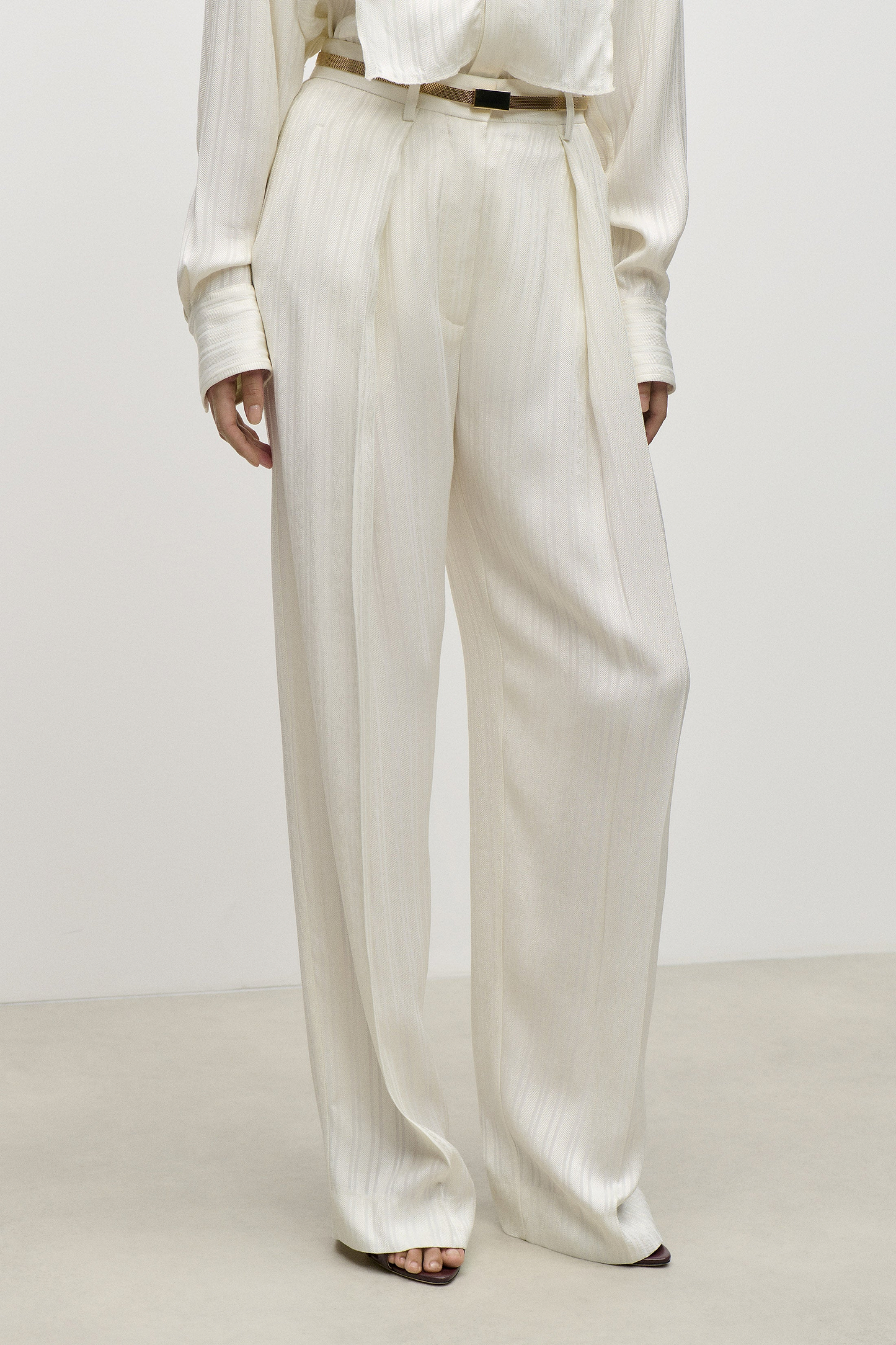 Cecilia Trouser In Ivory