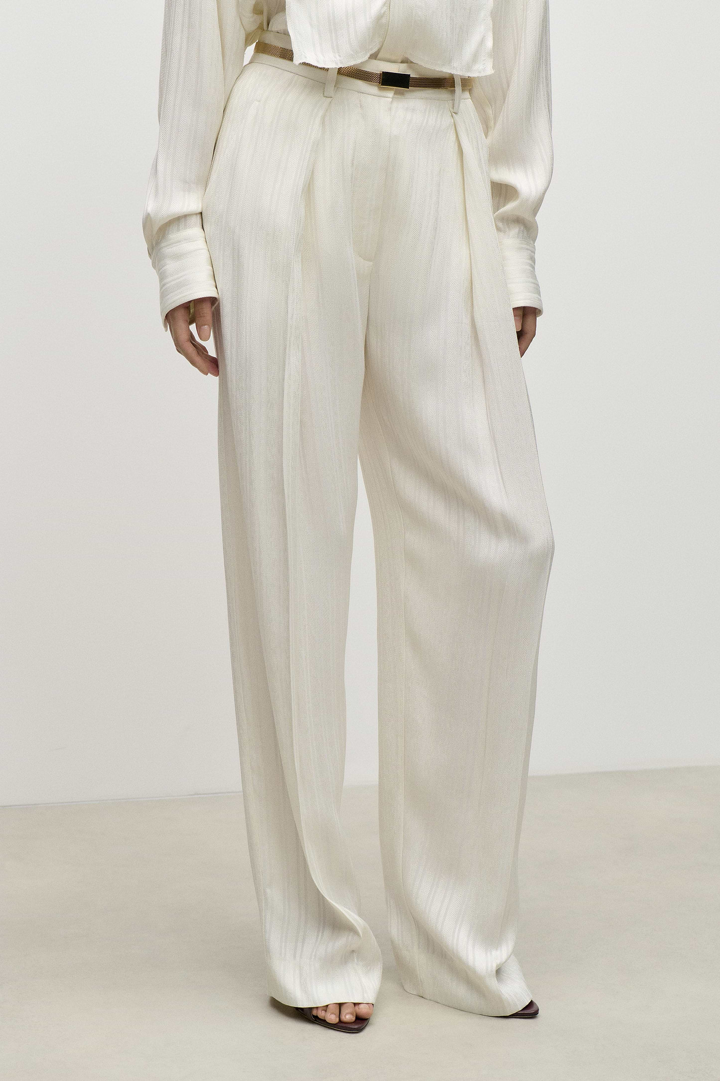 Cecilia Trouser In Ivory