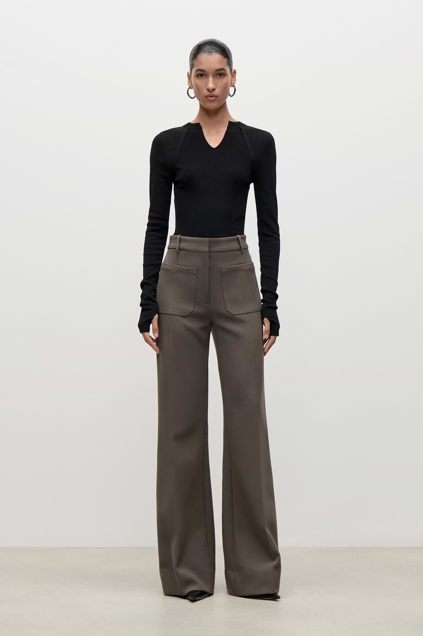 Alina Trouser In Khaki