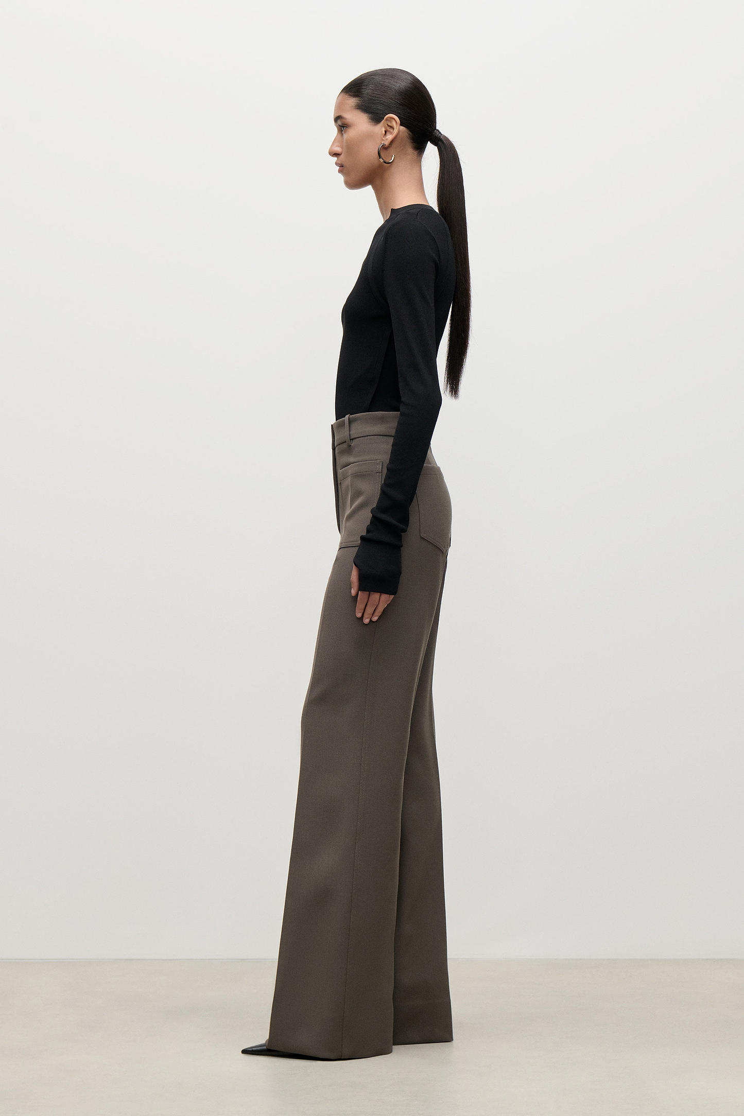 Alina Trouser In Khaki