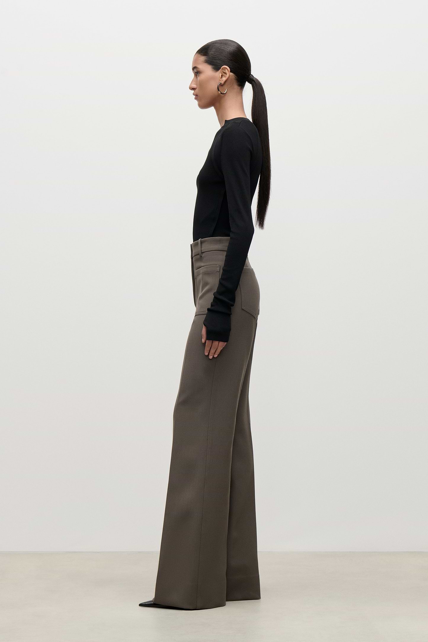Alina Trouser In Khaki