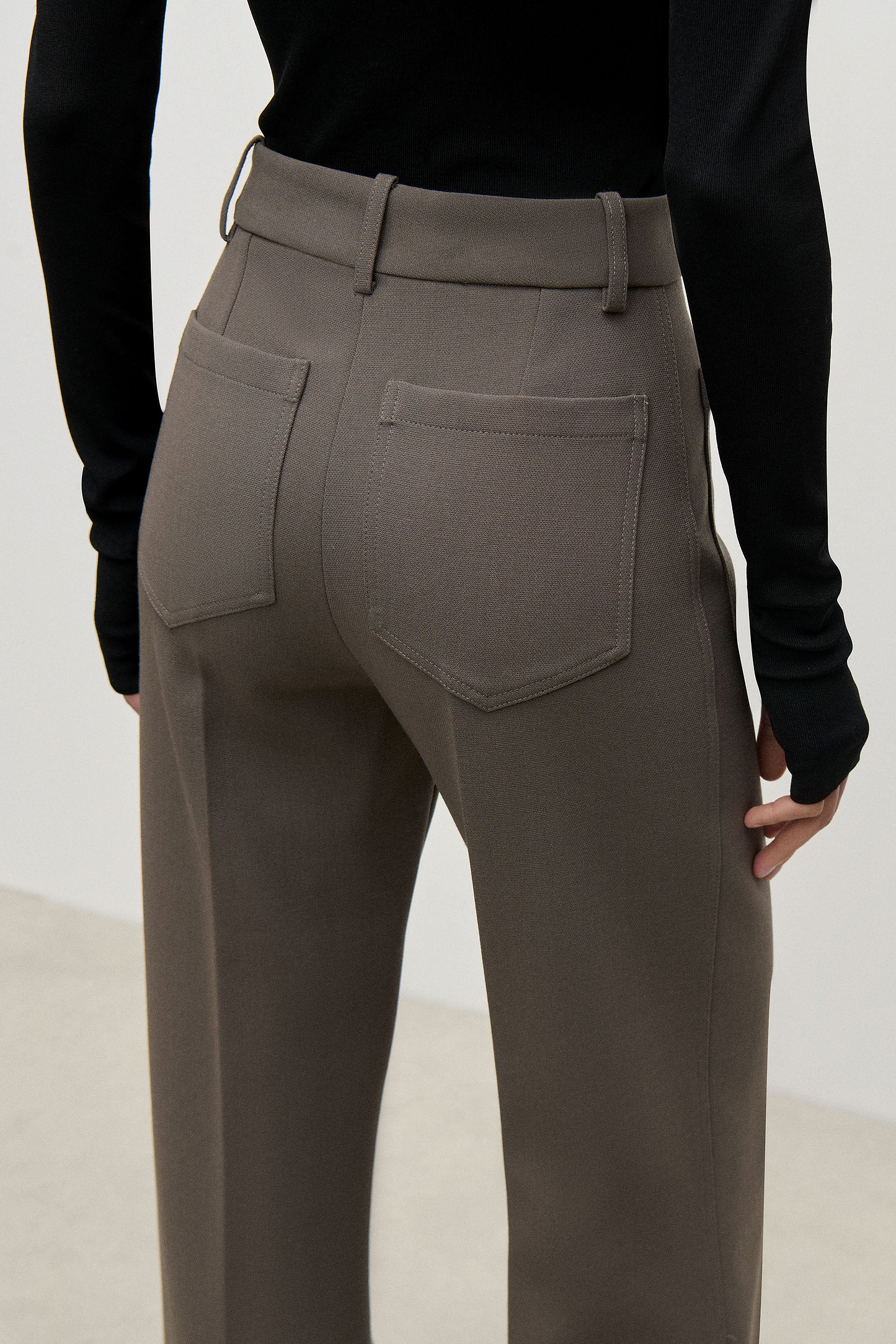 Alina Trouser In Khaki