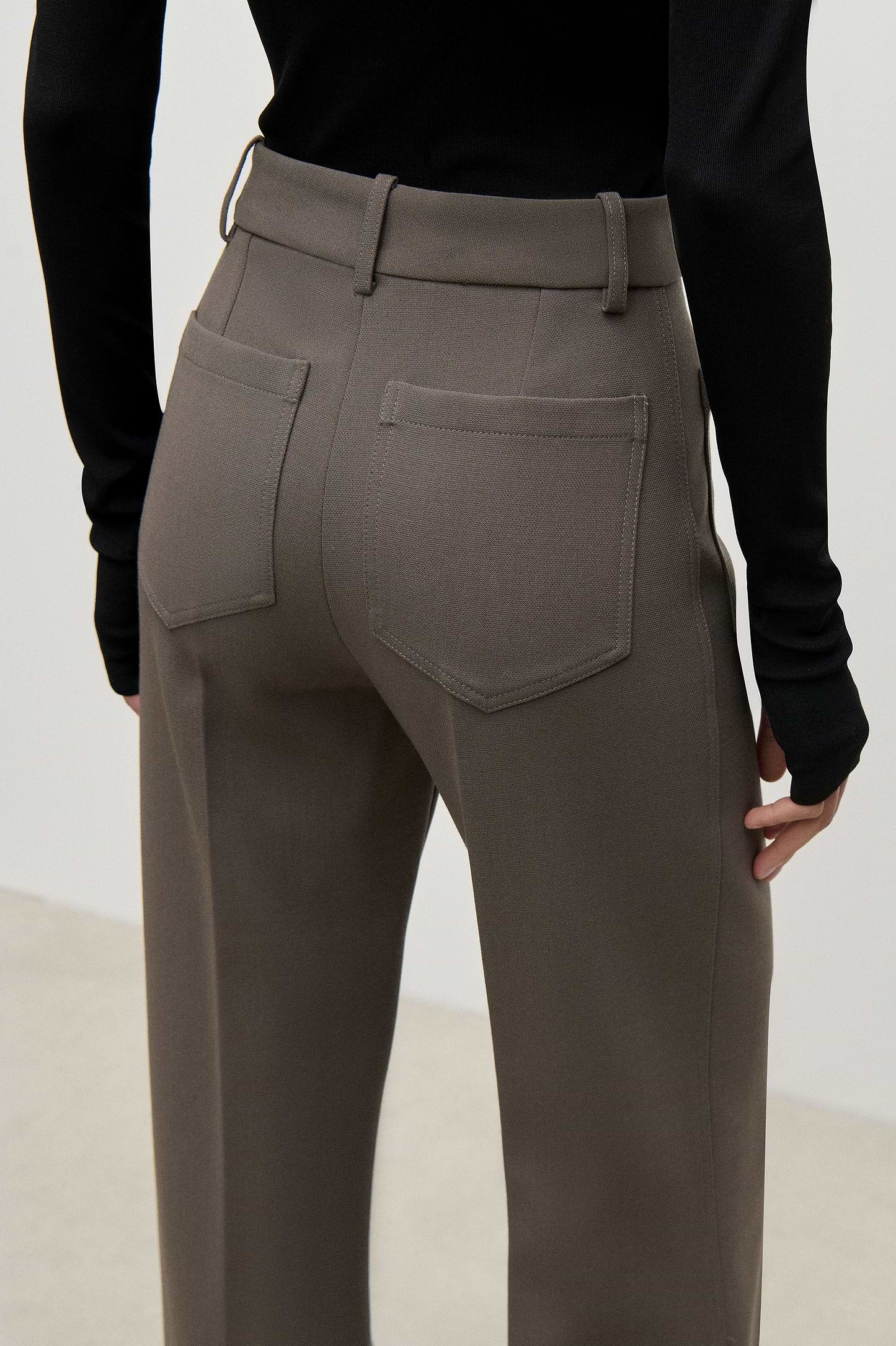 Alina Trouser In Khaki