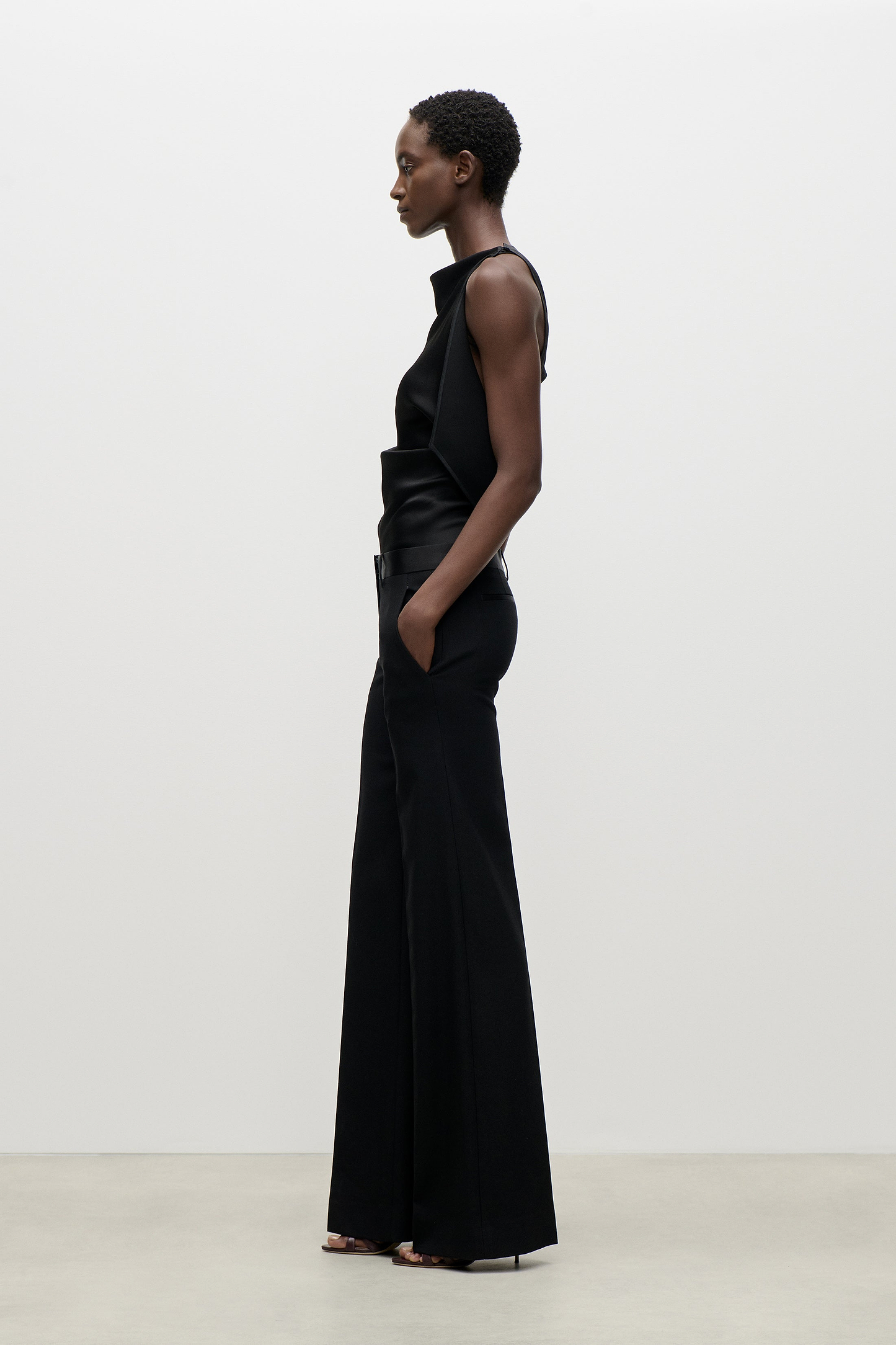 Elena Trouser In Black