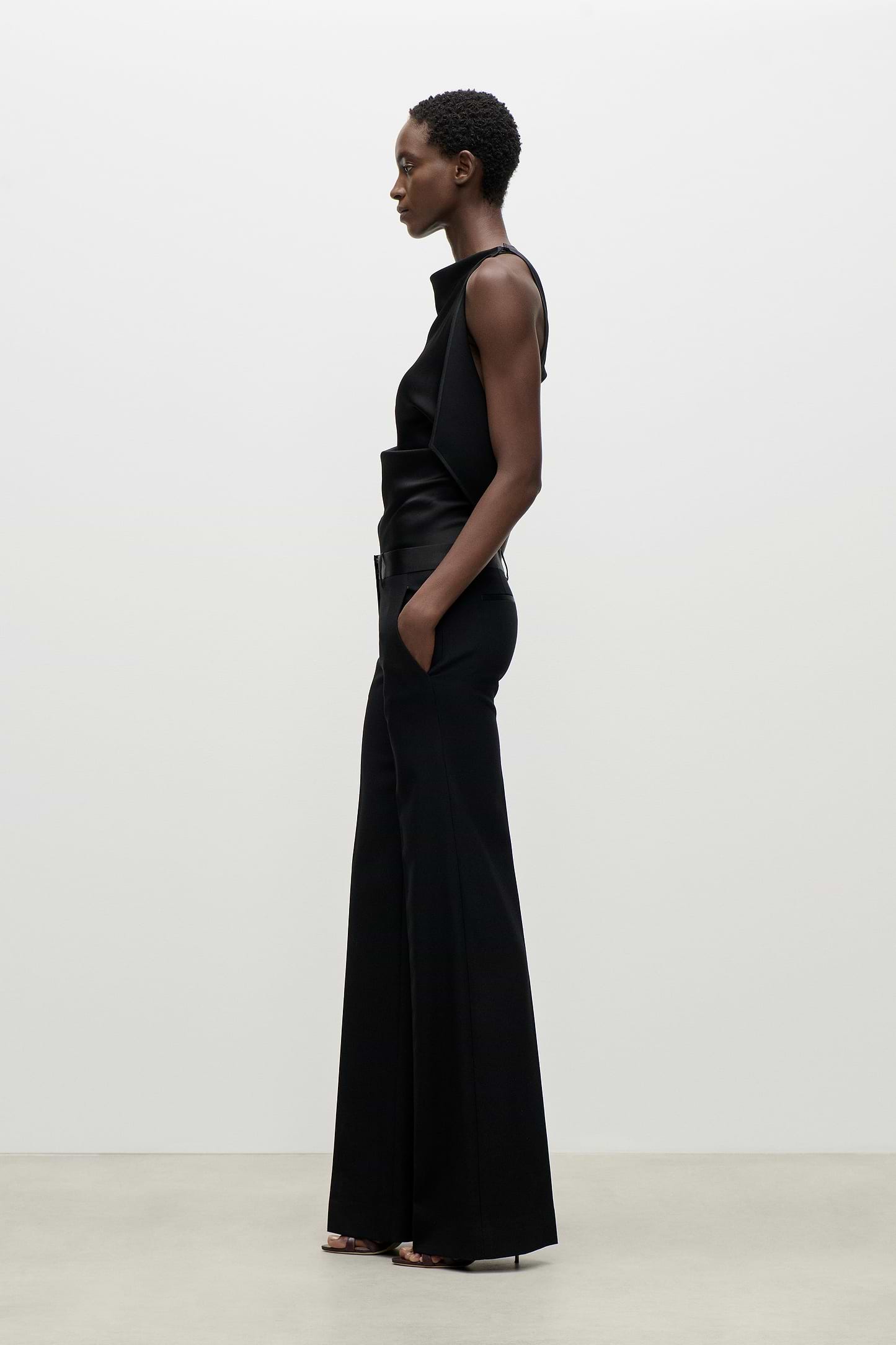Elena Trouser In Black