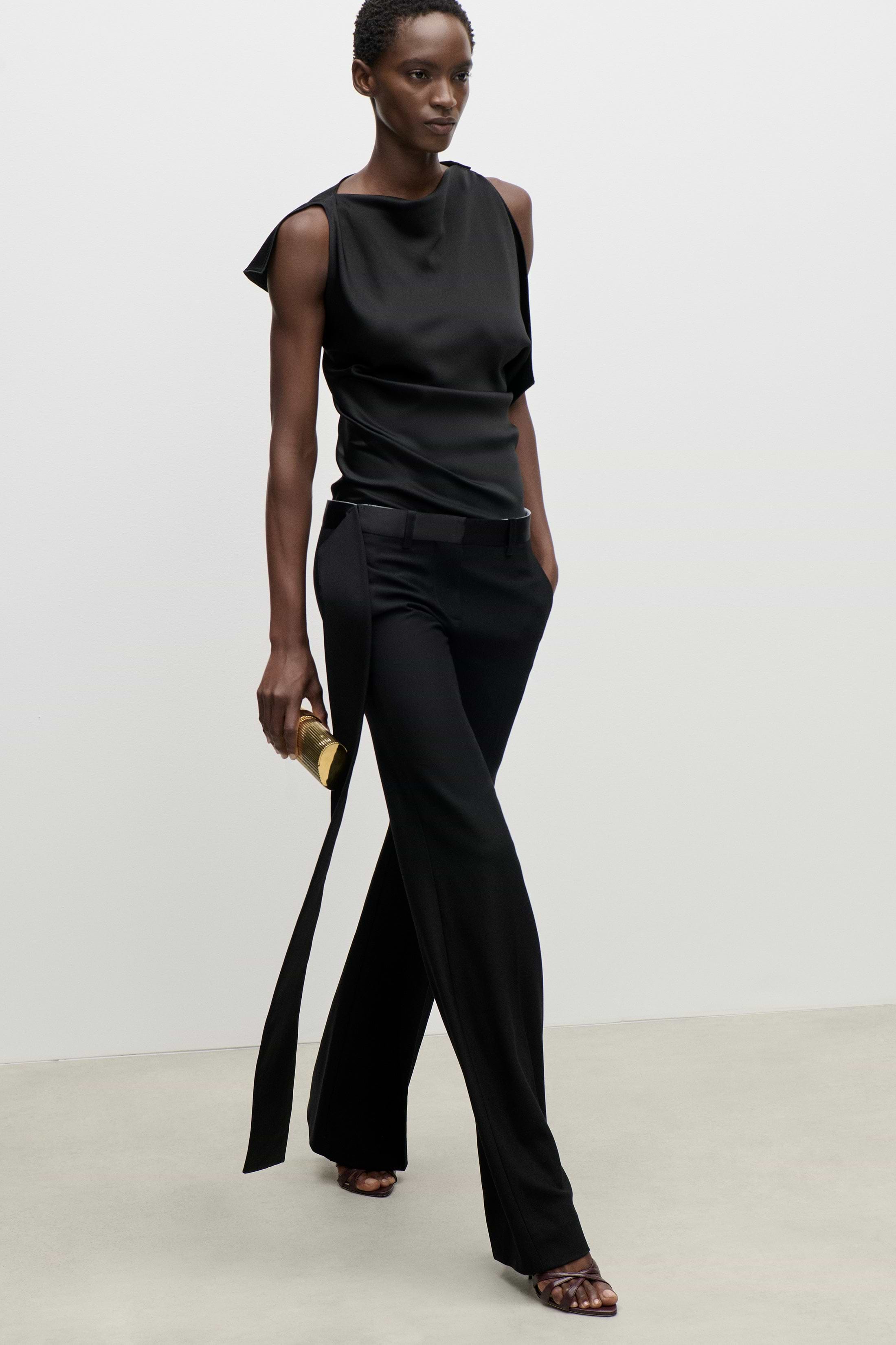 Elena Trouser In Black