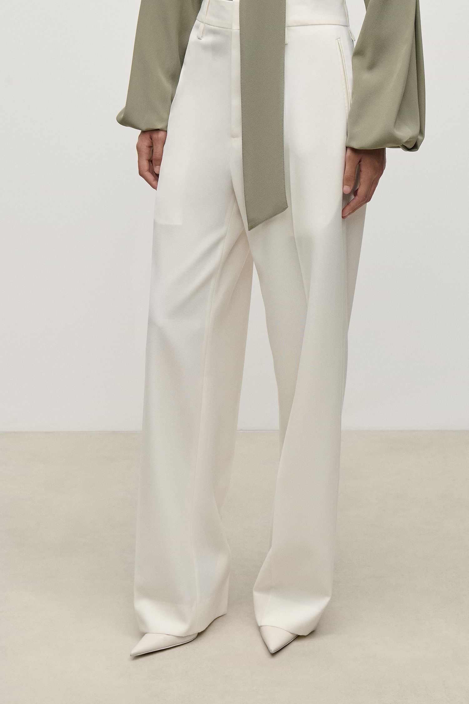 Melissa Trouser In Ivory
