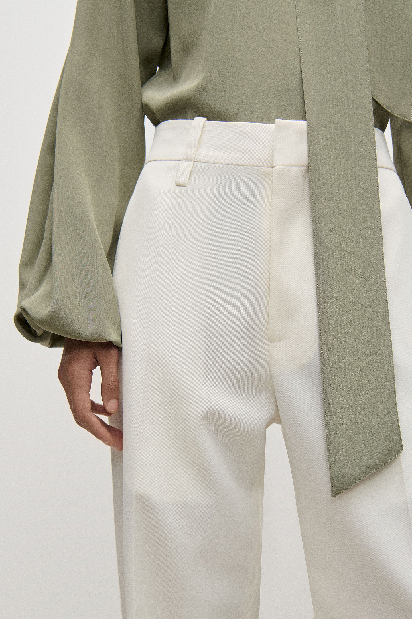 Melissa Trouser In Ivory