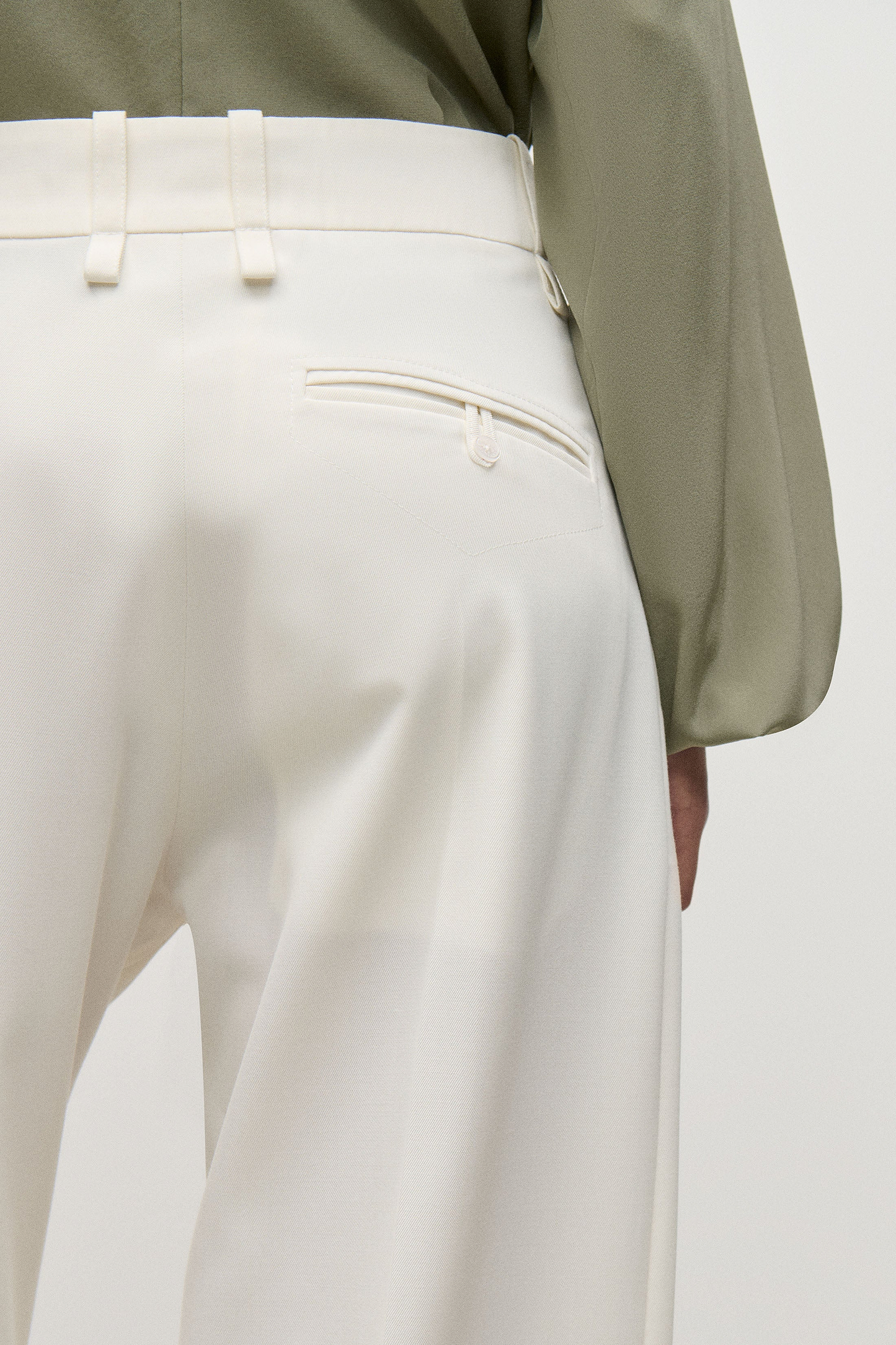 Melissa Trouser In Ivory