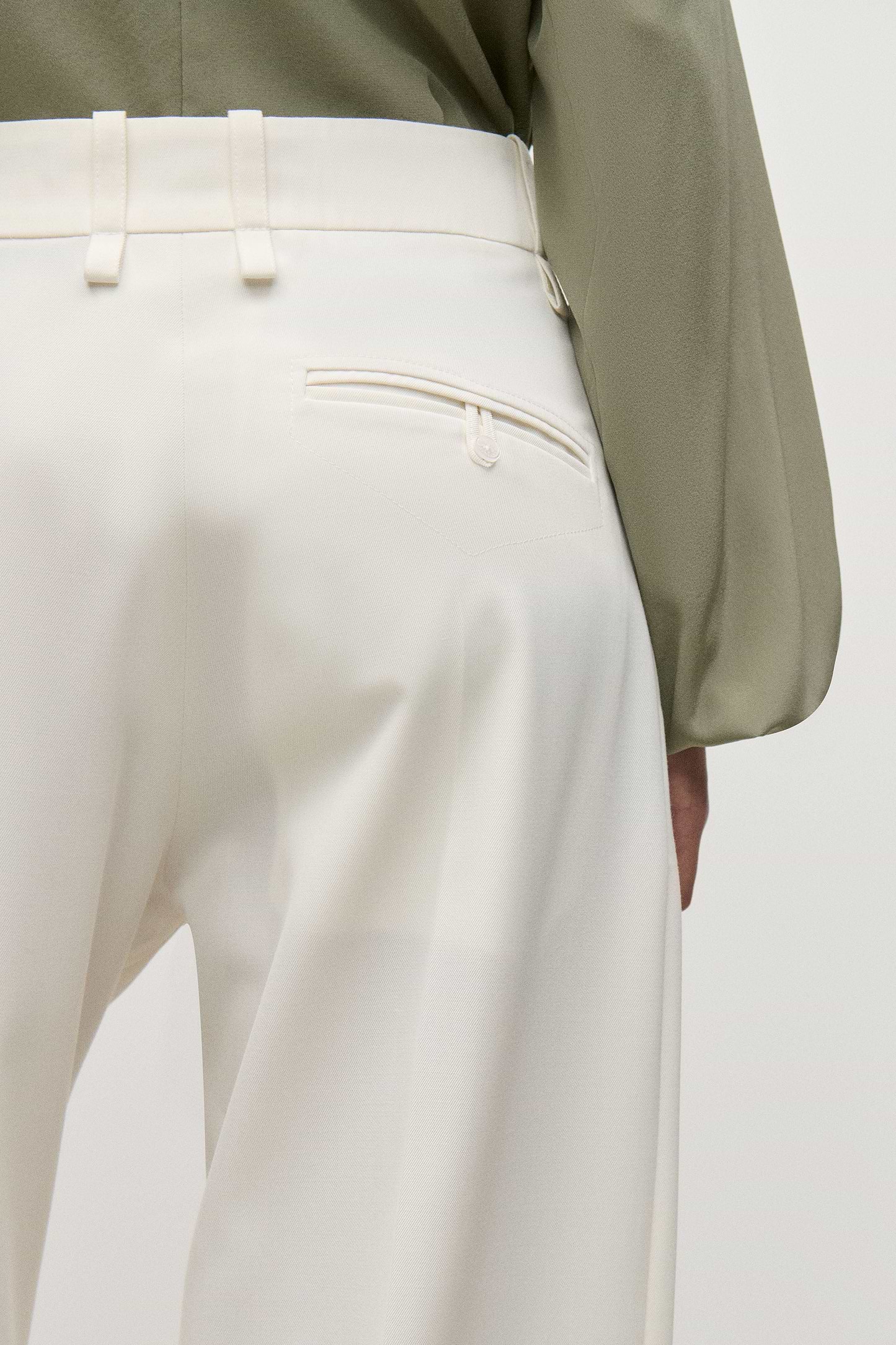 Melissa Trouser In Ivory