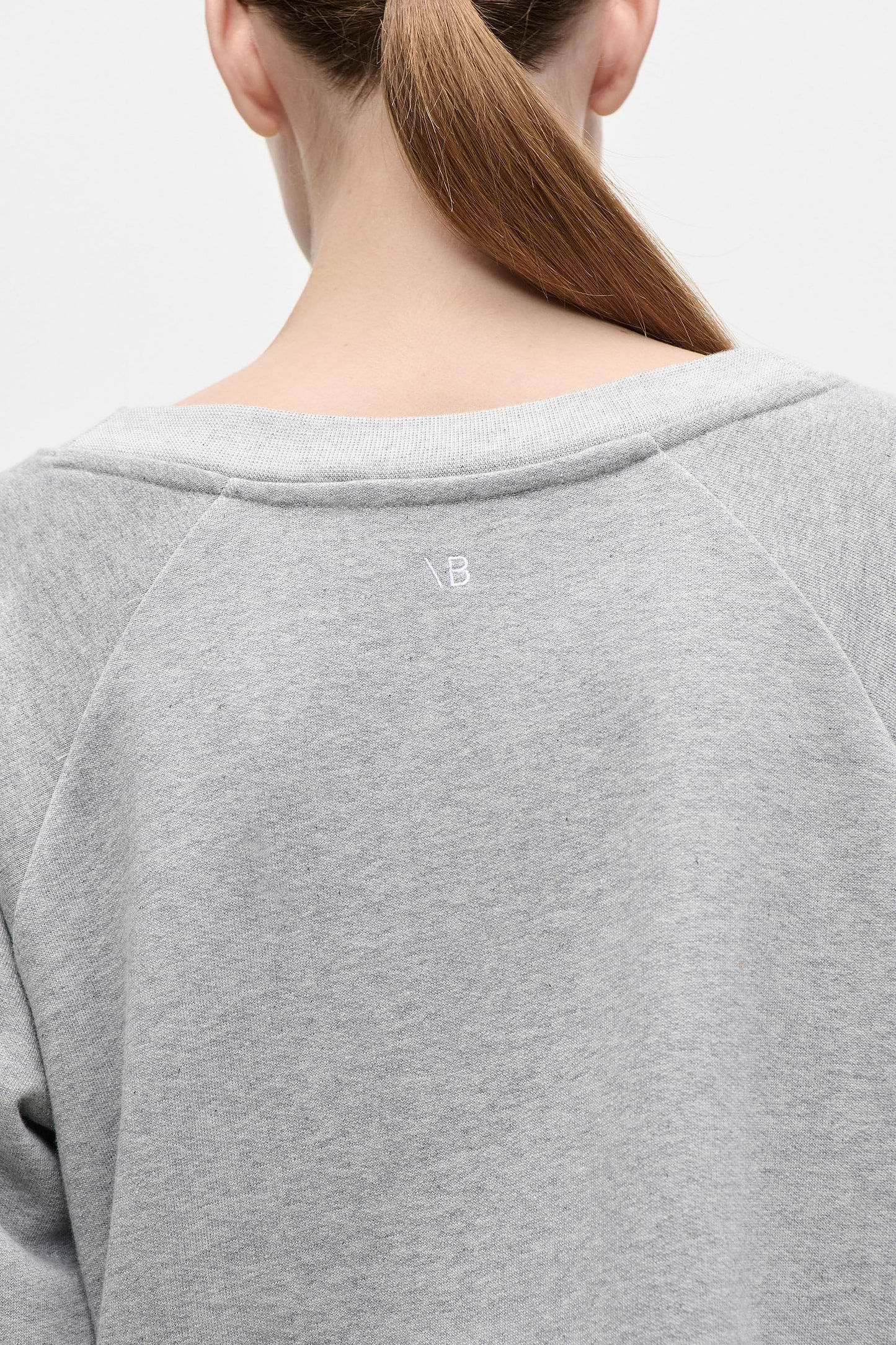 Constance Sweatshirt In Grey Marl