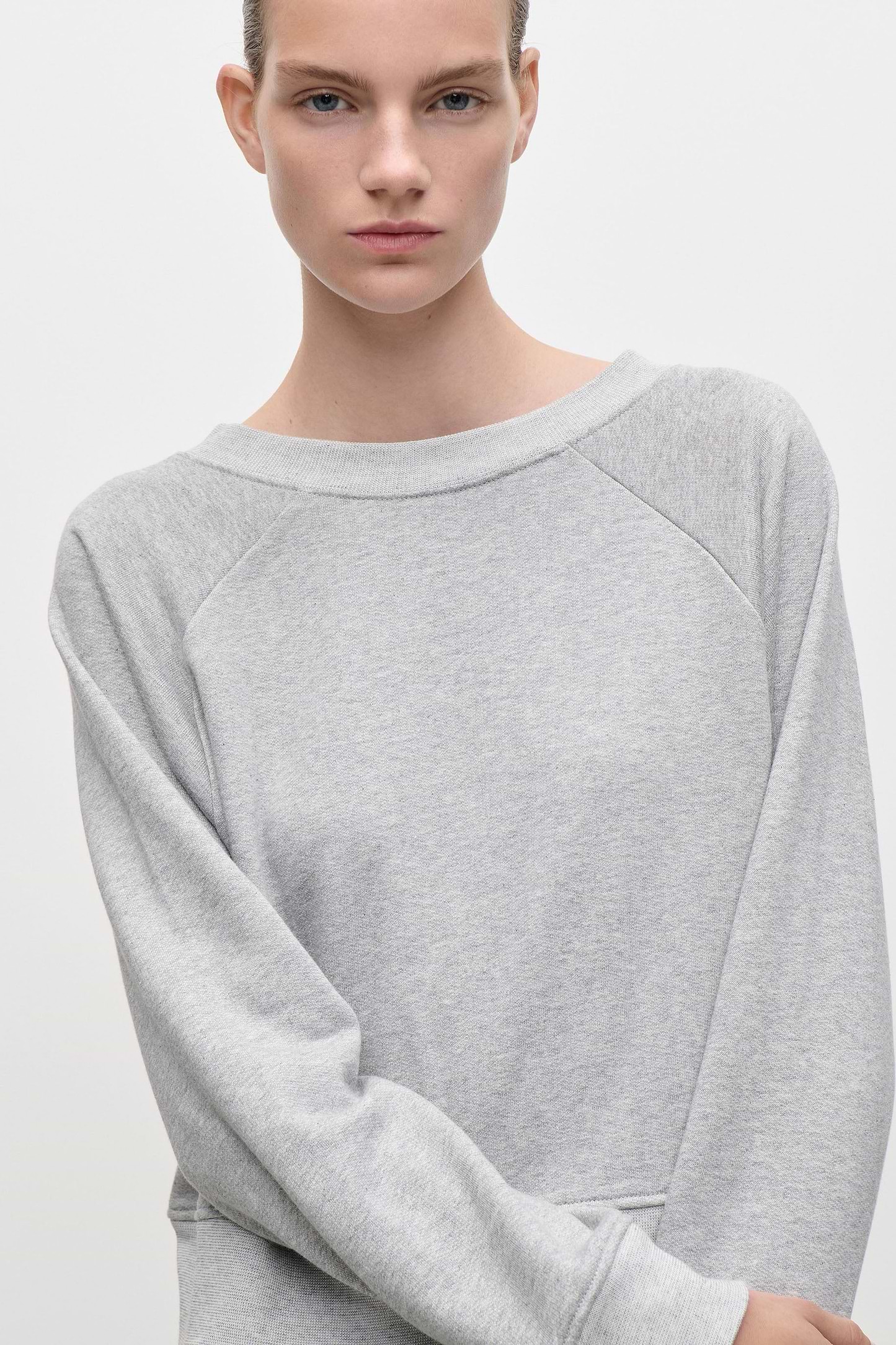 Constance Sweatshirt In Grey Marl