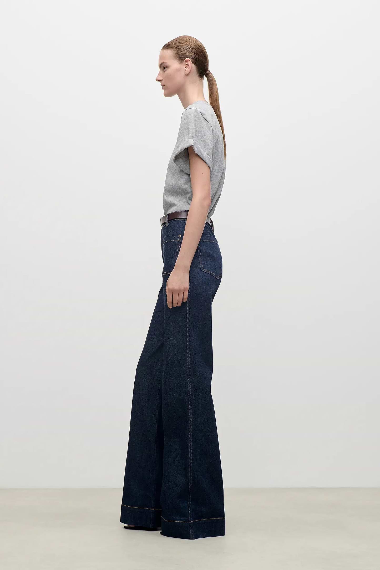 Alina Stretch Jean In Indigo Rinse